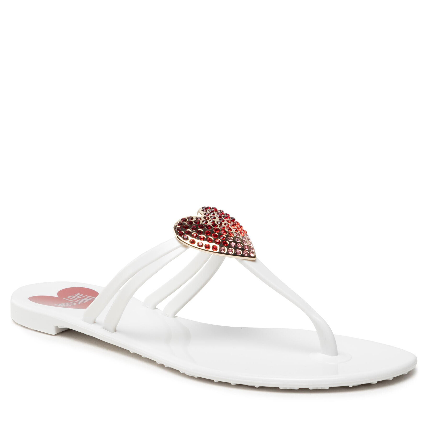 LOVE MOSCHINO Джапанки JA28321G0EI34100 Бял - Pepit.bg
