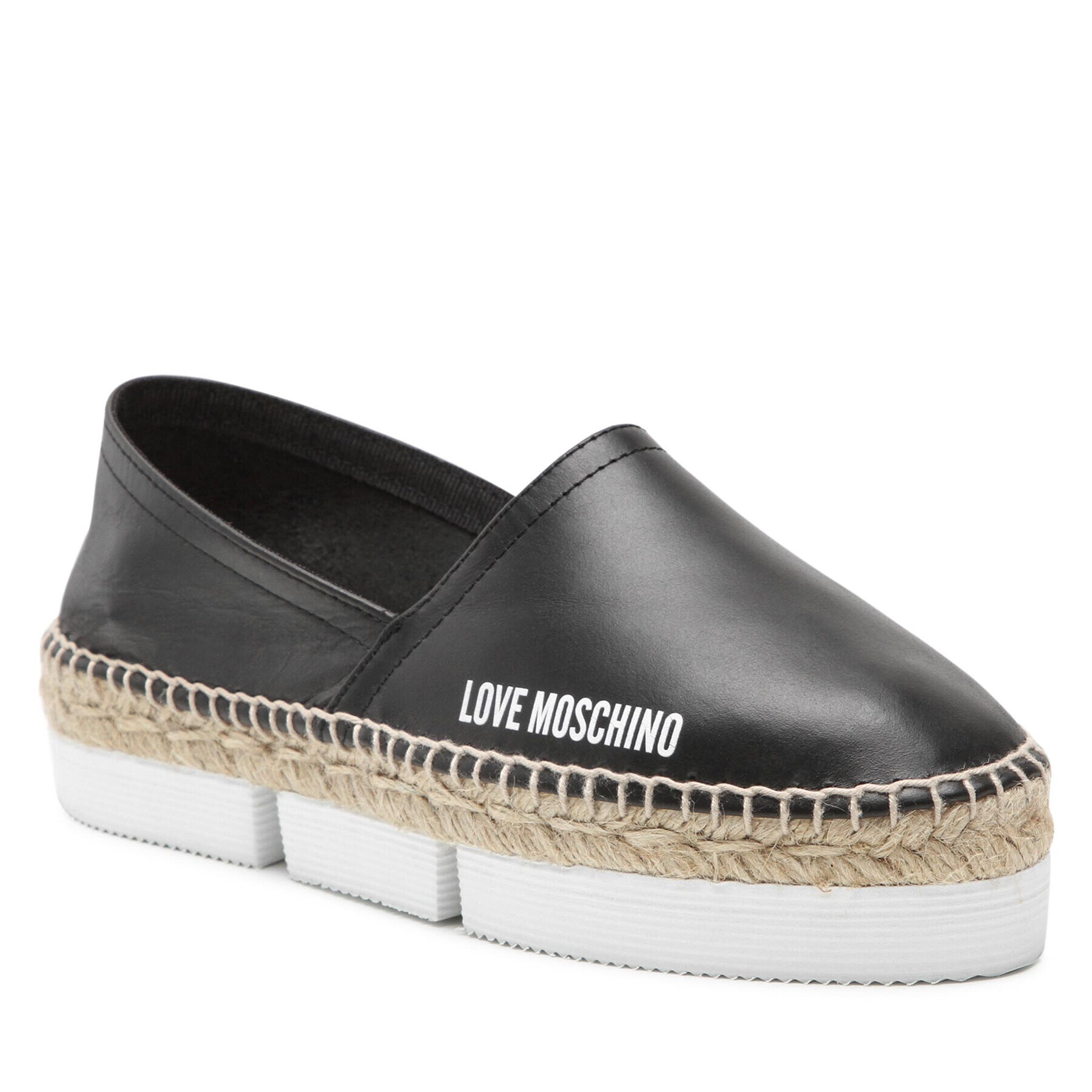 LOVE MOSCHINO Еспадрили JA10213G0EIE0000 Черен - Pepit.bg