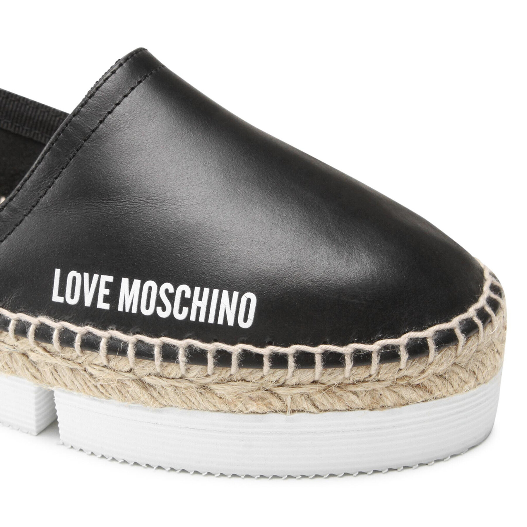 LOVE MOSCHINO Еспадрили JA10213G0EIE0000 Черен - Pepit.bg