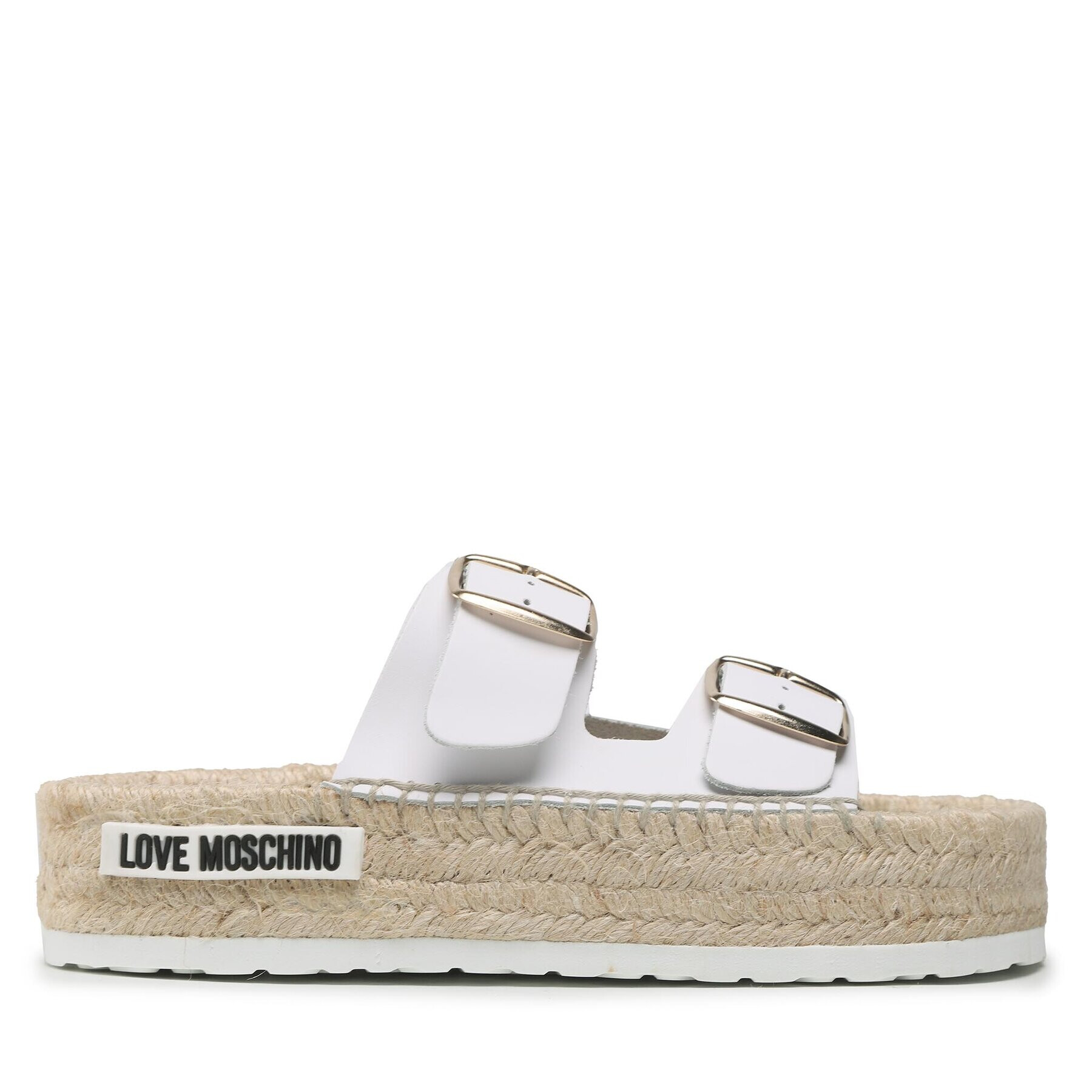 LOVE MOSCHINO Еспадрили JA28123G1GIA0100 Бял - Pepit.bg