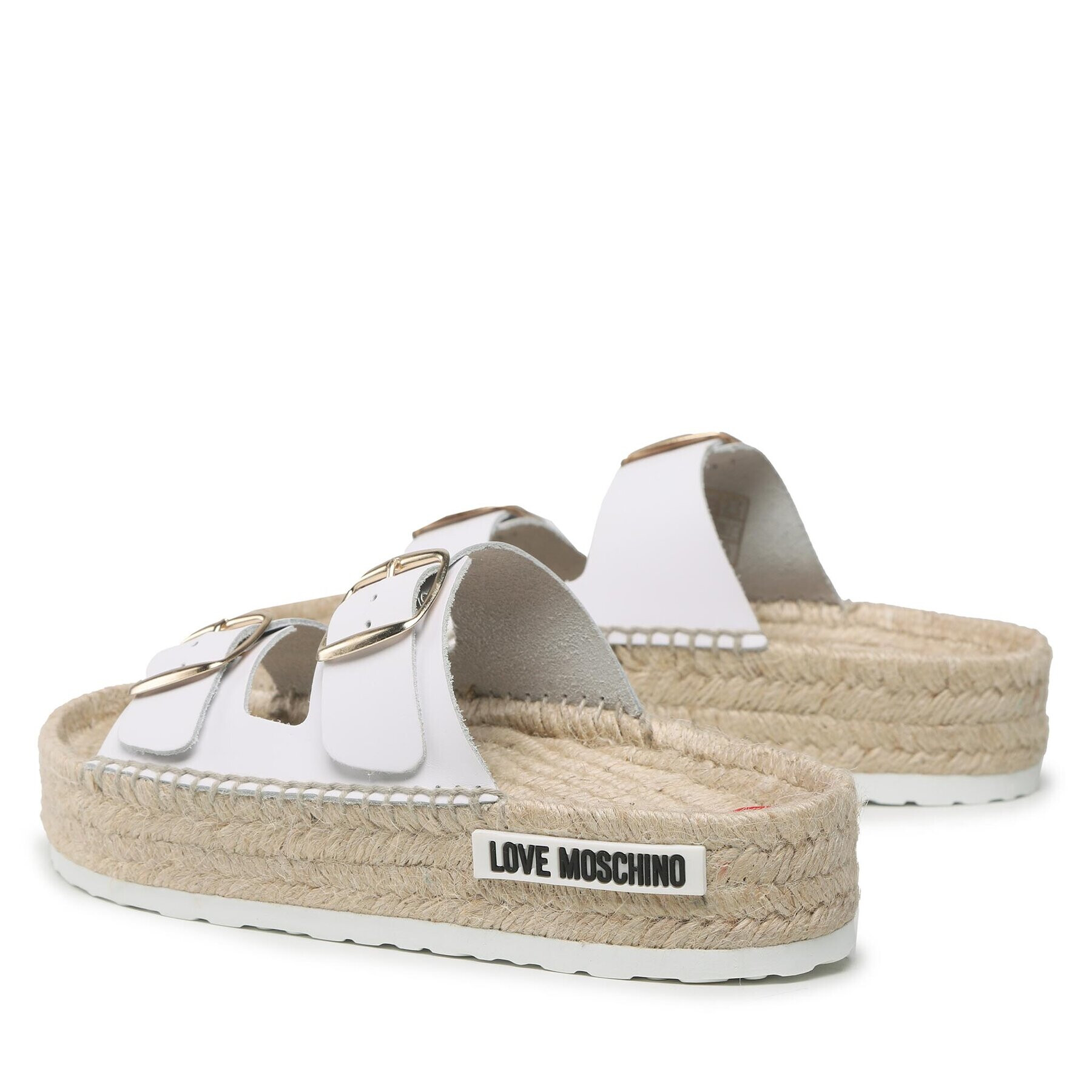 LOVE MOSCHINO Еспадрили JA28123G1GIA0100 Бял - Pepit.bg