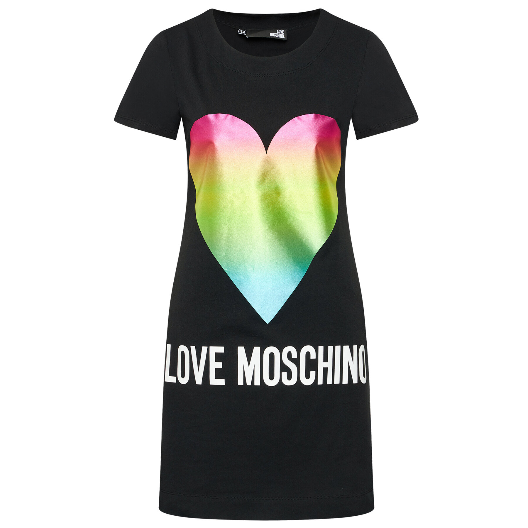 LOVE MOSCHINO Ежедневна рокля W592914M 3876 Черен Regular Fit - Pepit.bg