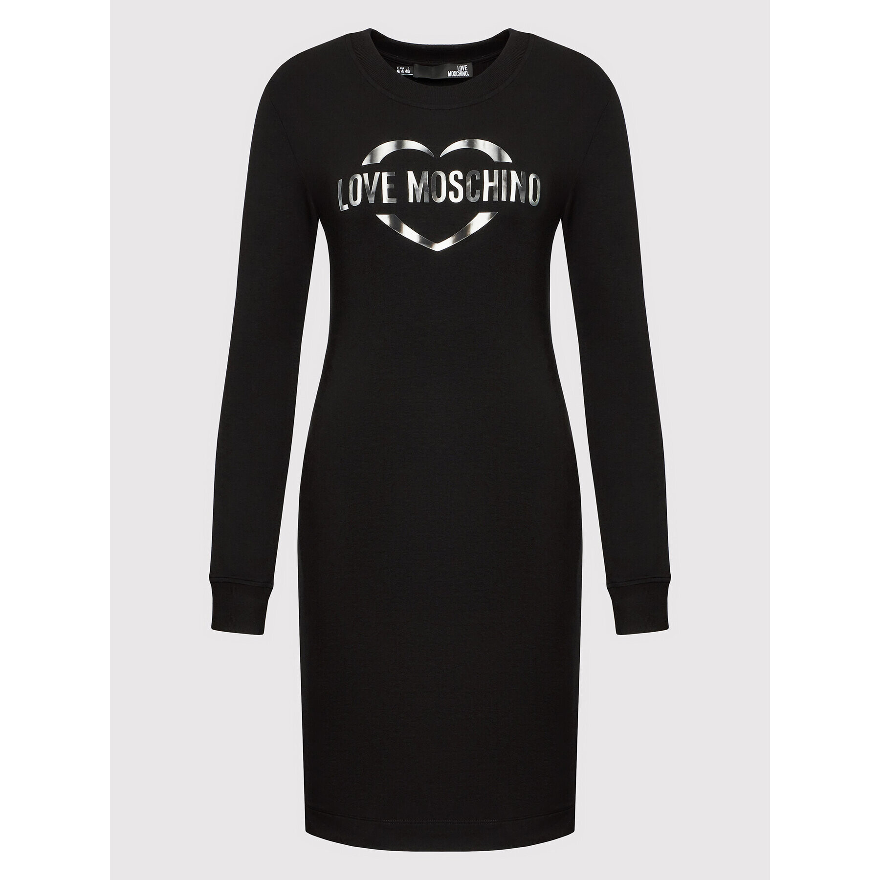 LOVE MOSCHINO Ежедневна рокля W5C9101E 2374 Черен Regular Fit - Pepit.bg