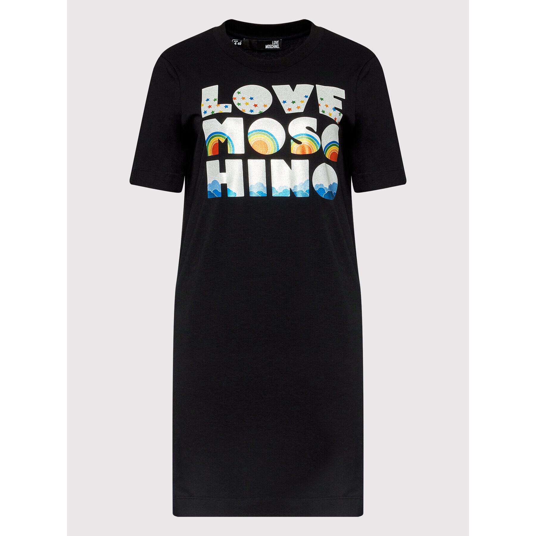 LOVE MOSCHINO Ежедневна рокля W5A0227E 1951 Черен Regular Fit - Pepit.bg