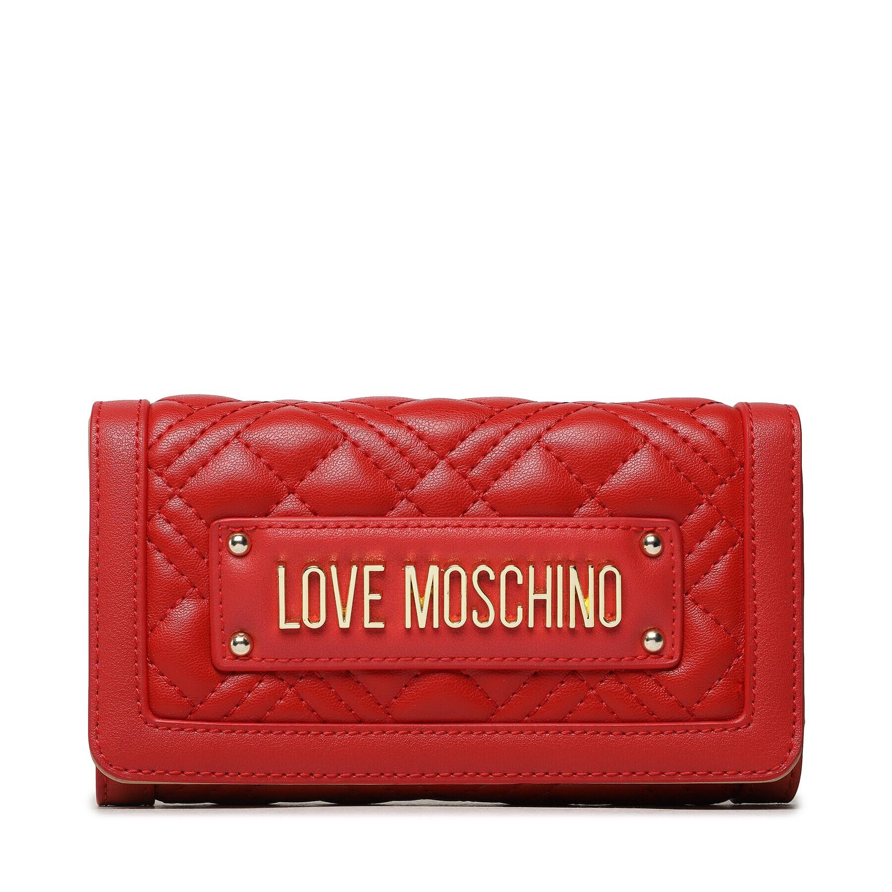 LOVE MOSCHINO Голям дамски портфейл JC5603PP1HLA0500 Червен - Pepit.bg