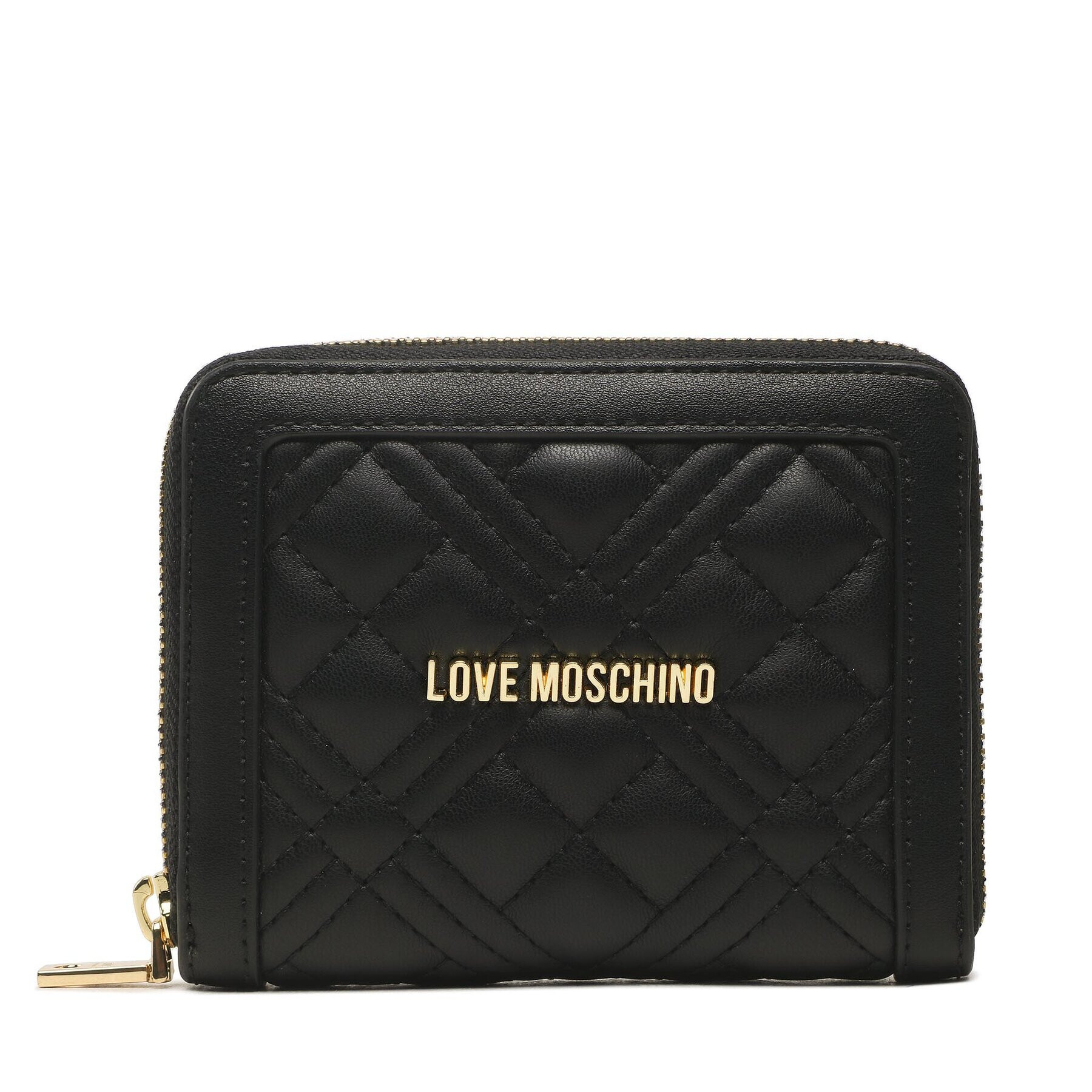 LOVE MOSCHINO Голям дамски портфейл JC5605PP0GLA0000 Черен - Pepit.bg