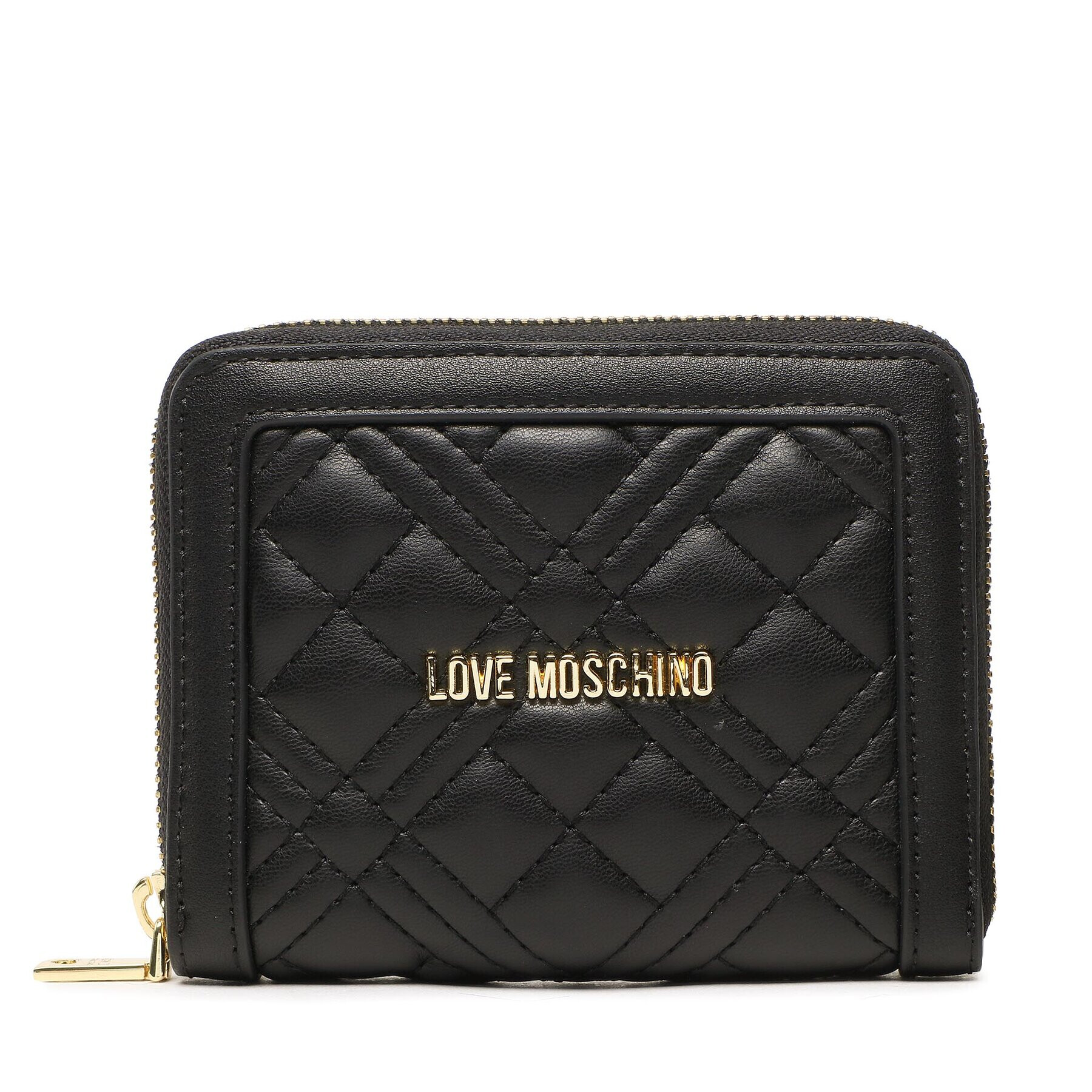 LOVE MOSCHINO Голям дамски портфейл JC5605PP1GLA0000 Черен - Pepit.bg