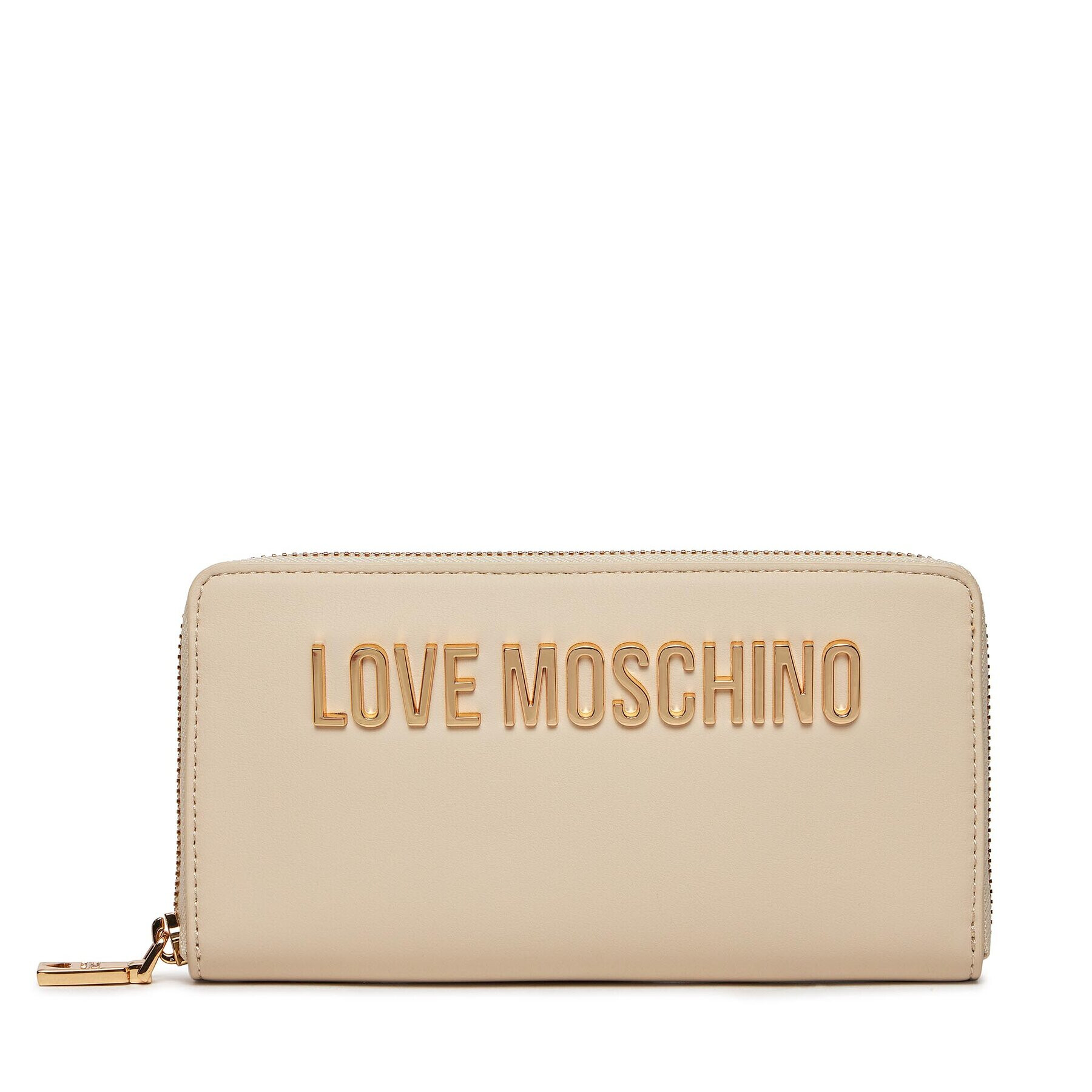 LOVE MOSCHINO Голям дамски портфейл JC5611PP1IKD0110 Екрю - Pepit.bg