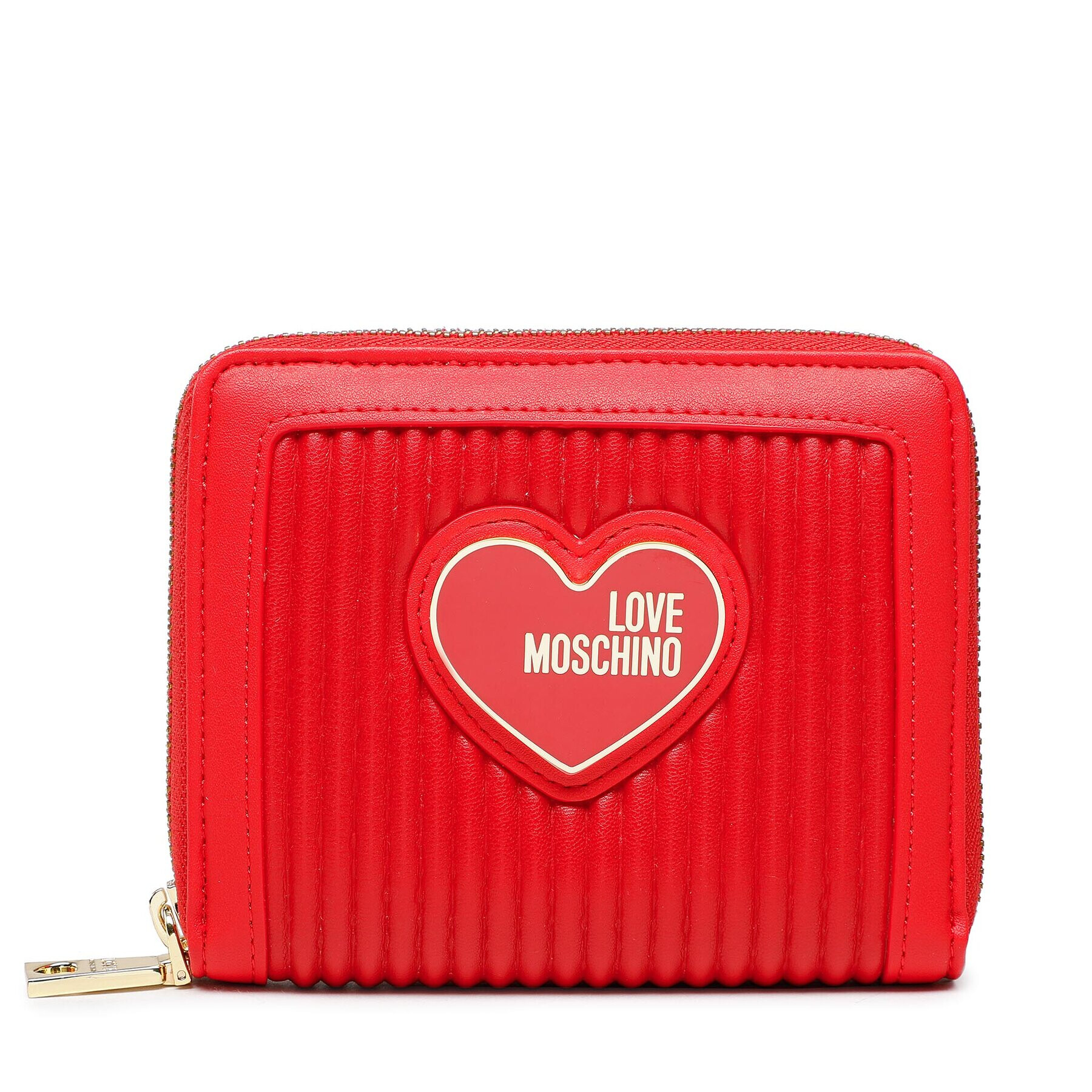 LOVE MOSCHINO Голям дамски портфейл JC5619PP1GLA1500 Червен - Pepit.bg