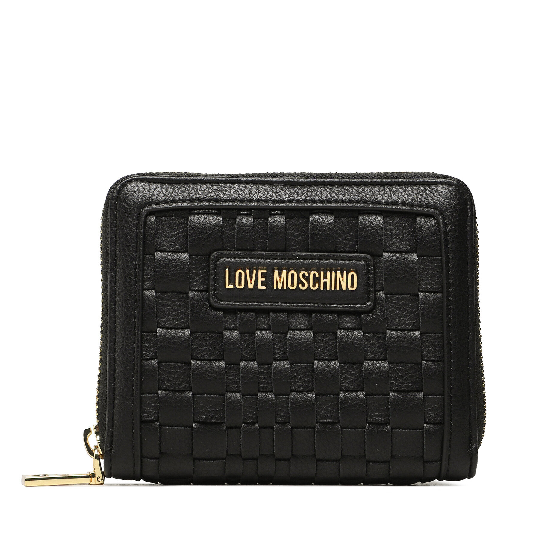 LOVE MOSCHINO Голям дамски портфейл JC5705PP0GKM0000 Черен - Pepit.bg