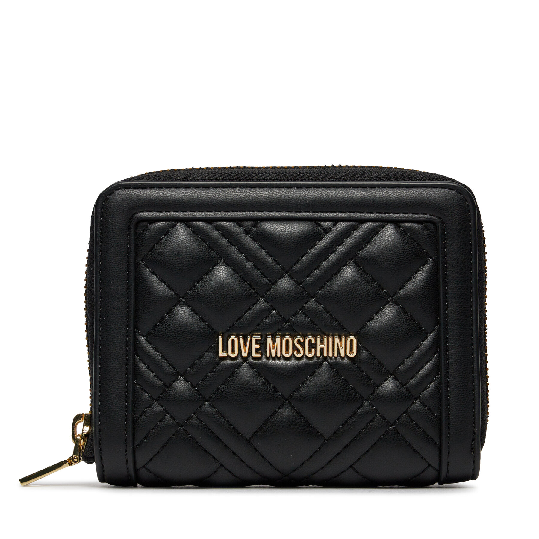 LOVE MOSCHINO Голям дамски портфейл JC5710PP1ILA0000 Черен - Pepit.bg