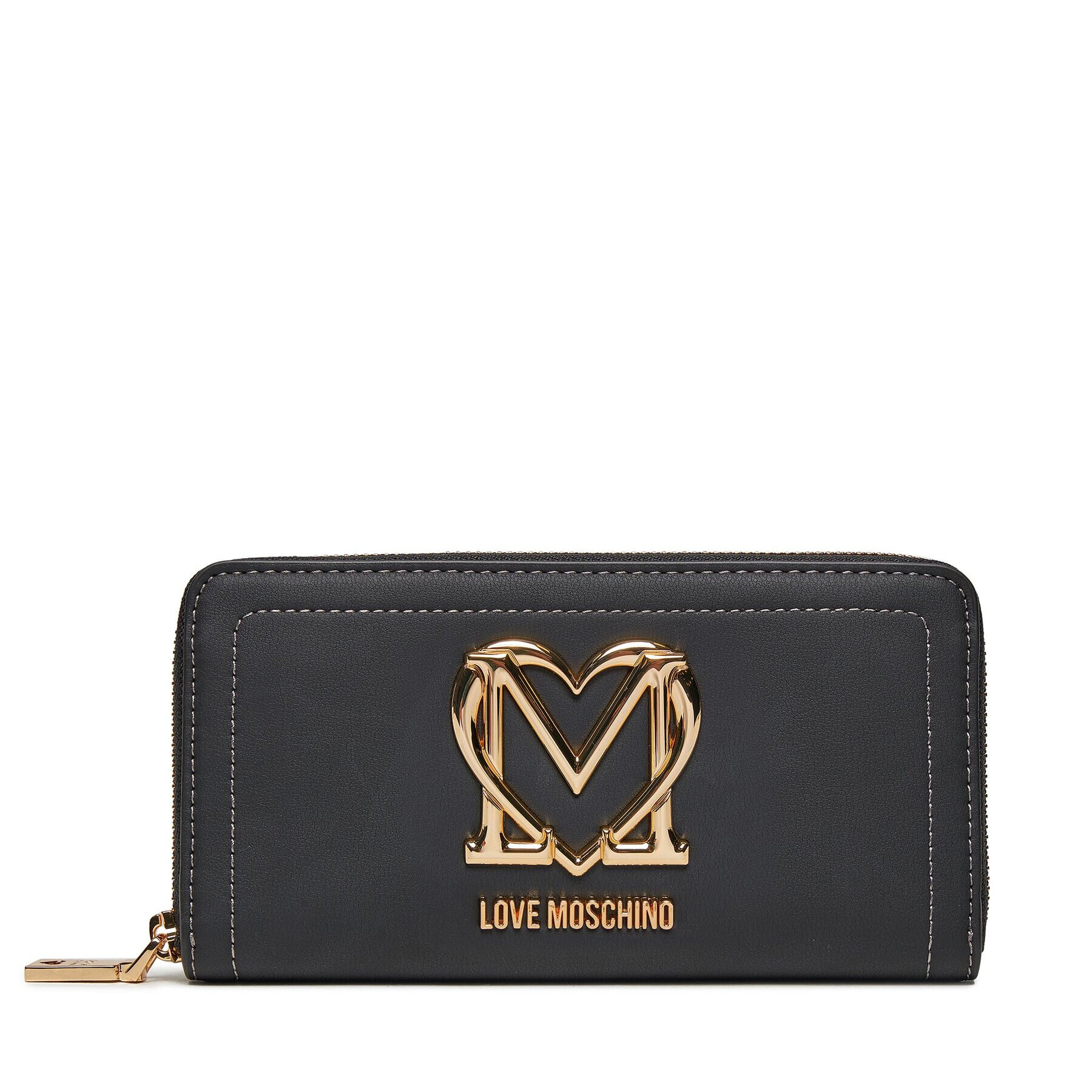 LOVE MOSCHINO Голям дамски портфейл JC5721PP0HKG0000 Черен - Pepit.bg