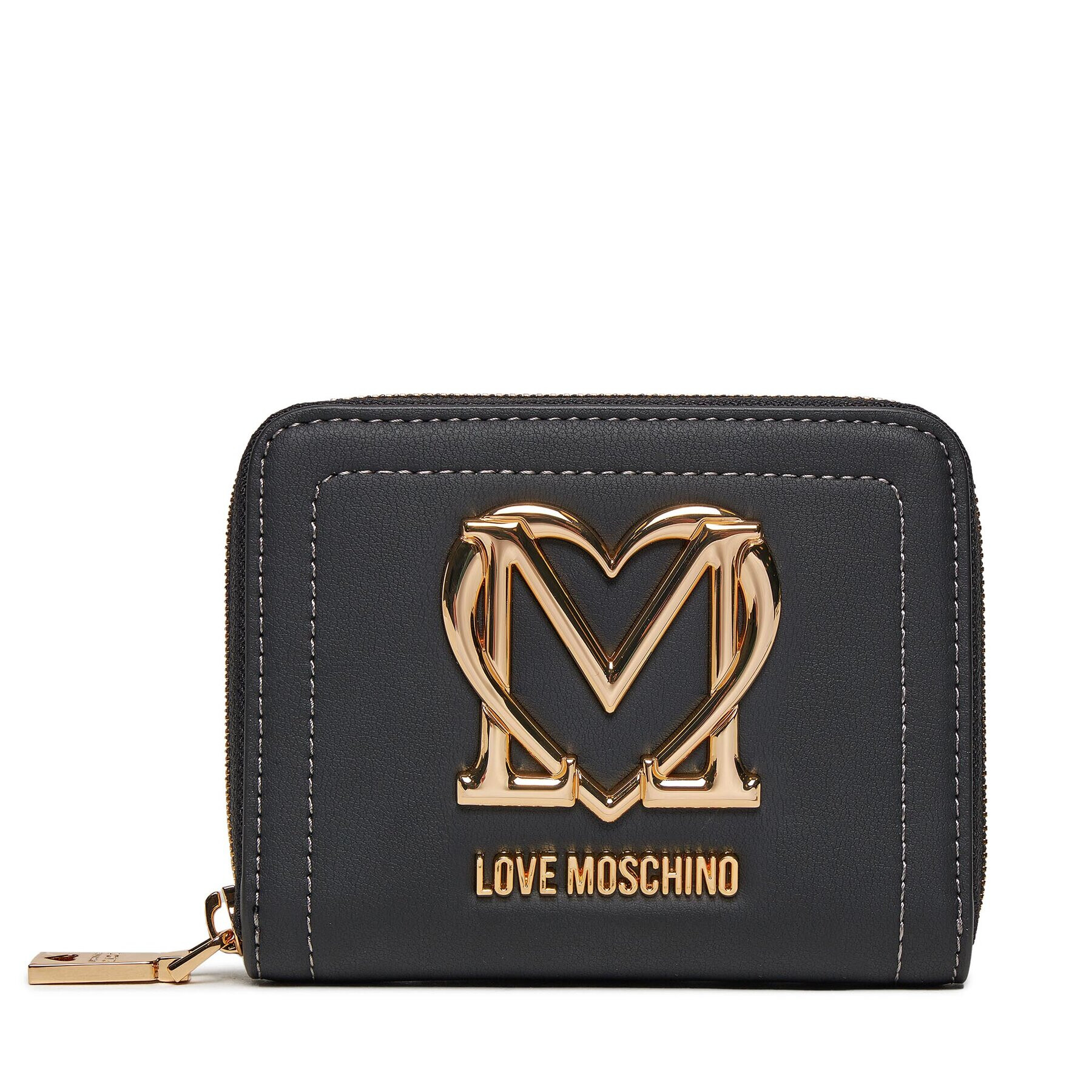 LOVE MOSCHINO Голям дамски портфейл JC5722PP0HKG0000 Черен - Pepit.bg