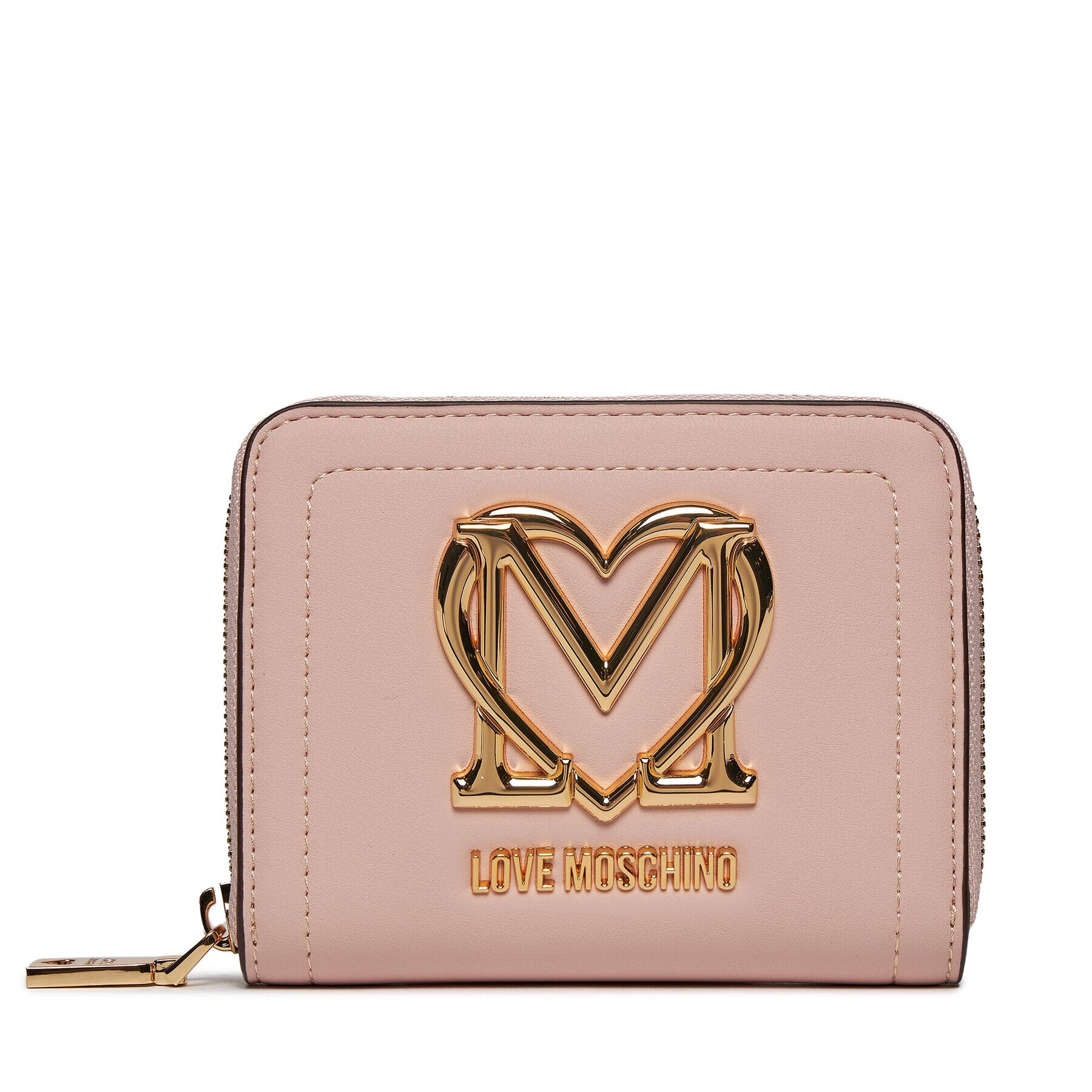 LOVE MOSCHINO Голям дамски портфейл JC5722PP0HKG0601 Бежов - Pepit.bg