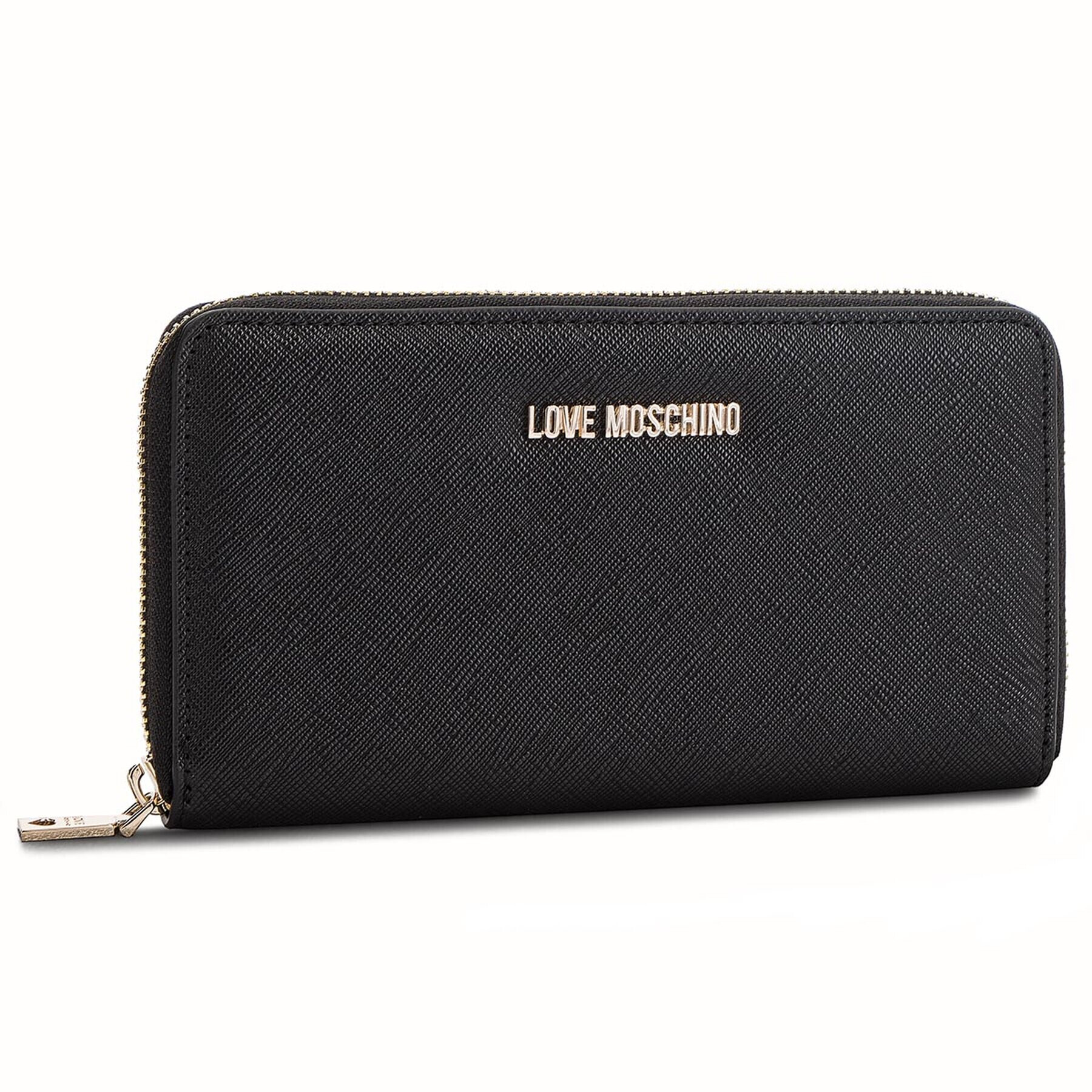 LOVE MOSCHINO Голям дамски портфейл JC5552PP06LQ0000 Черен - Pepit.bg