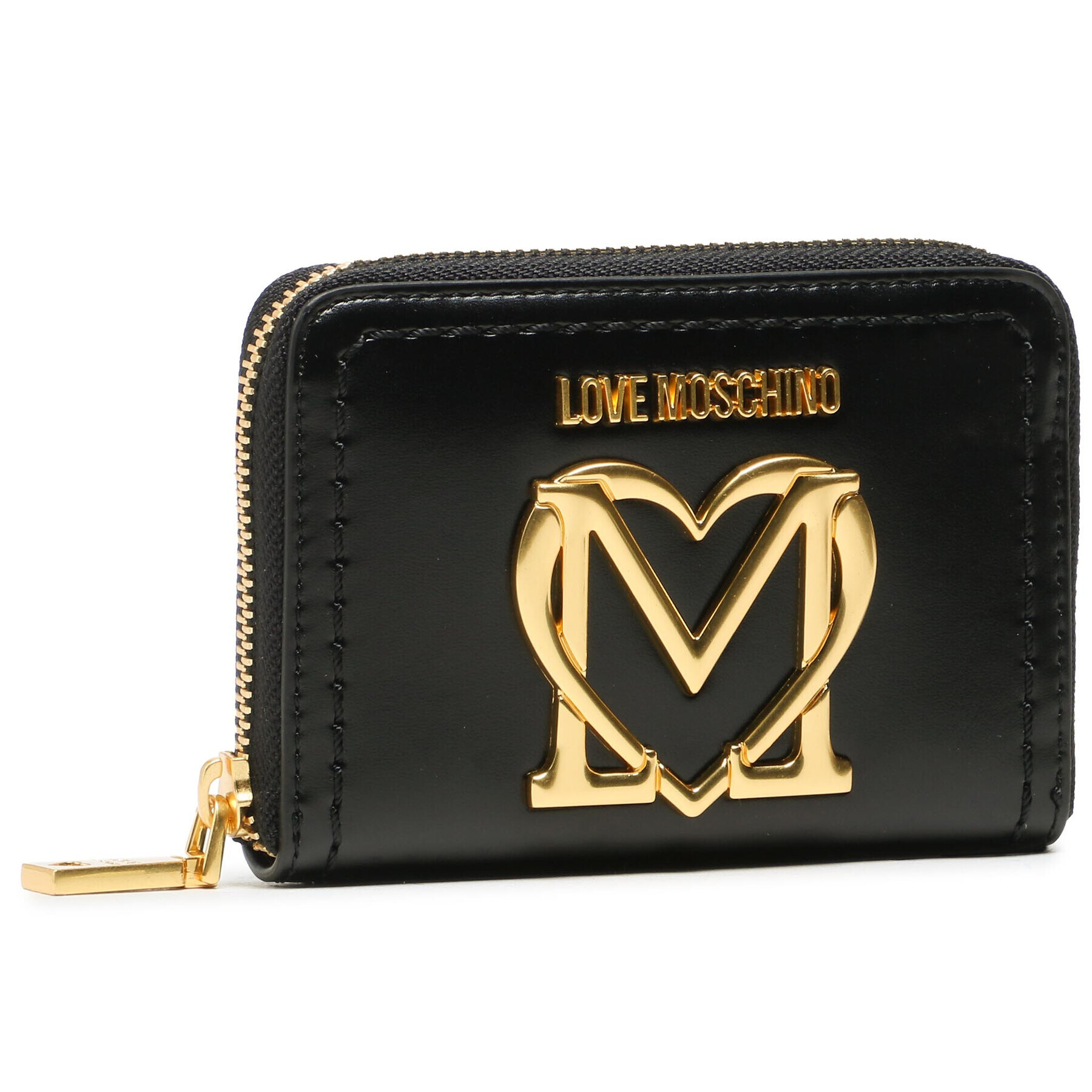 LOVE MOSCHINO Голям дамски портфейл JC5636PP0CKK0000 Черен - Pepit.bg