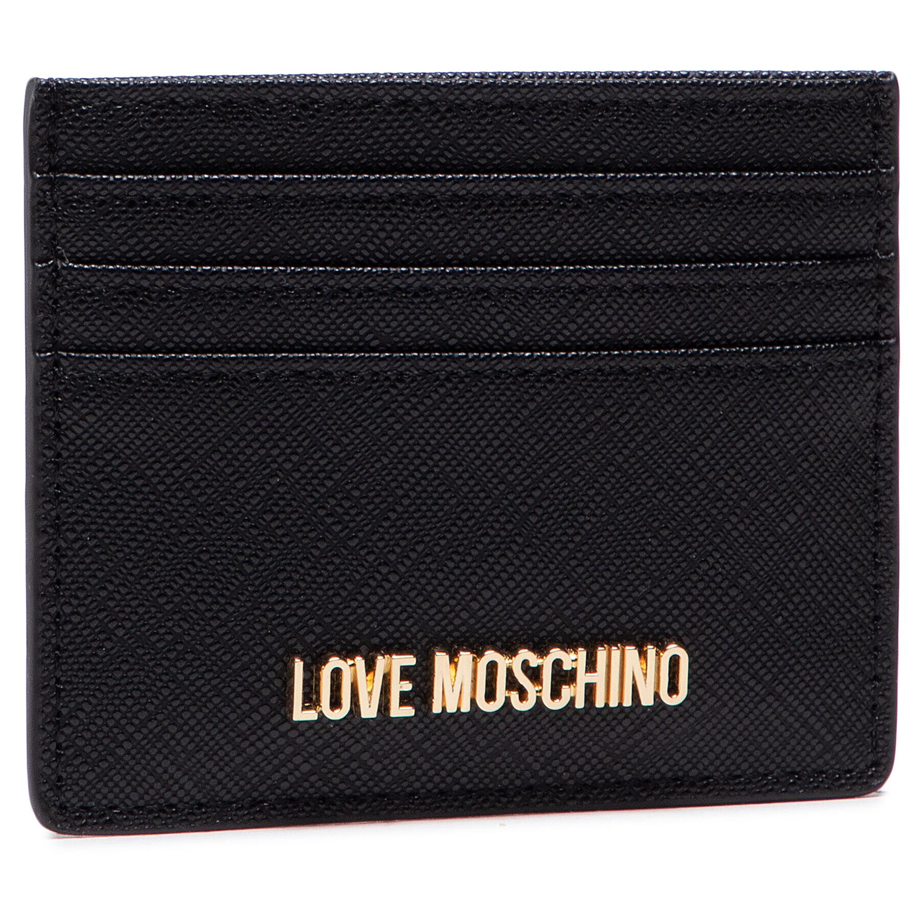 LOVE MOSCHINO Калъф за кредитни карти JC5563PP0ALQ0000 Черен - Pepit.bg