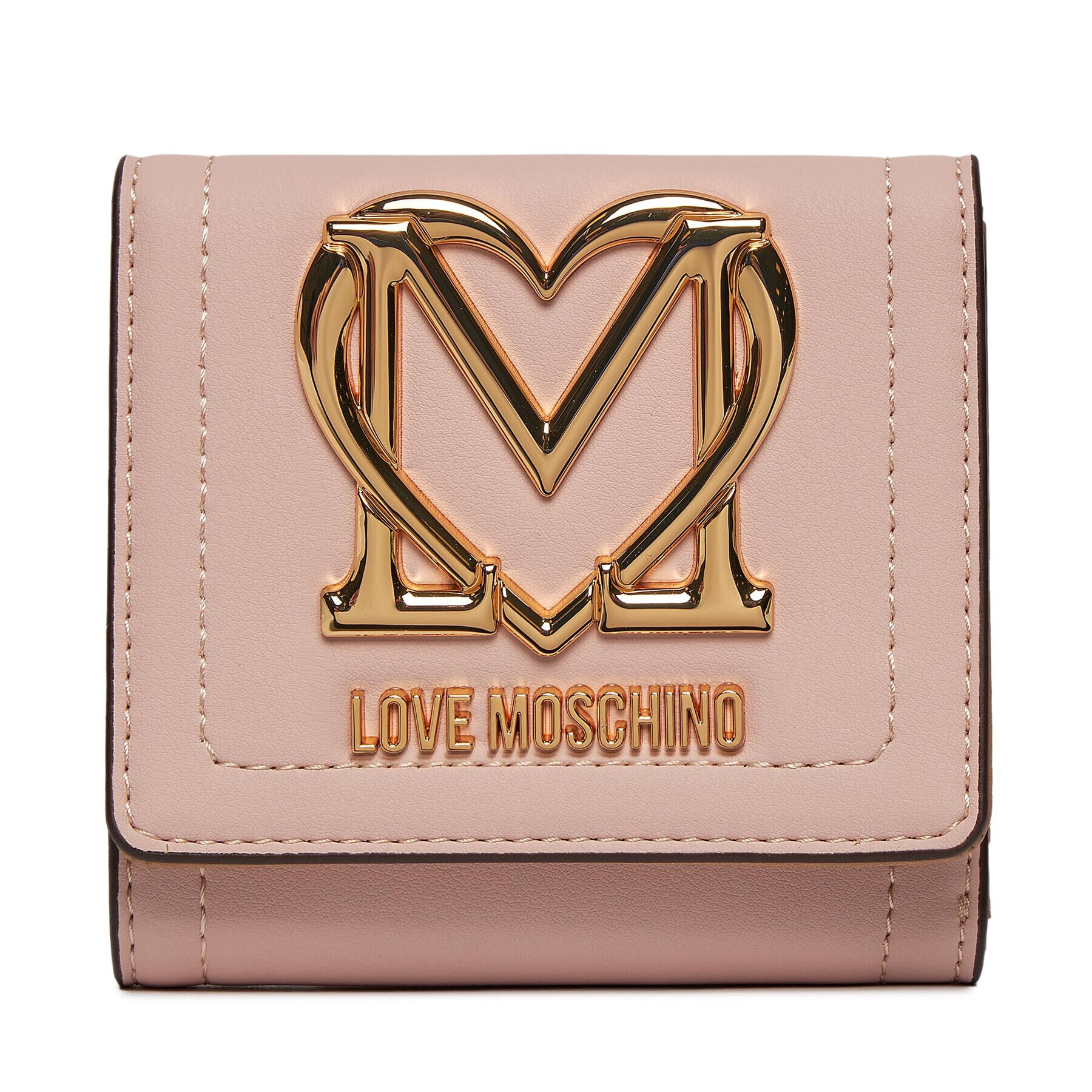 LOVE MOSCHINO Калъф за кредитни карти JC5723PP0HKG0601 Бежов - Pepit.bg