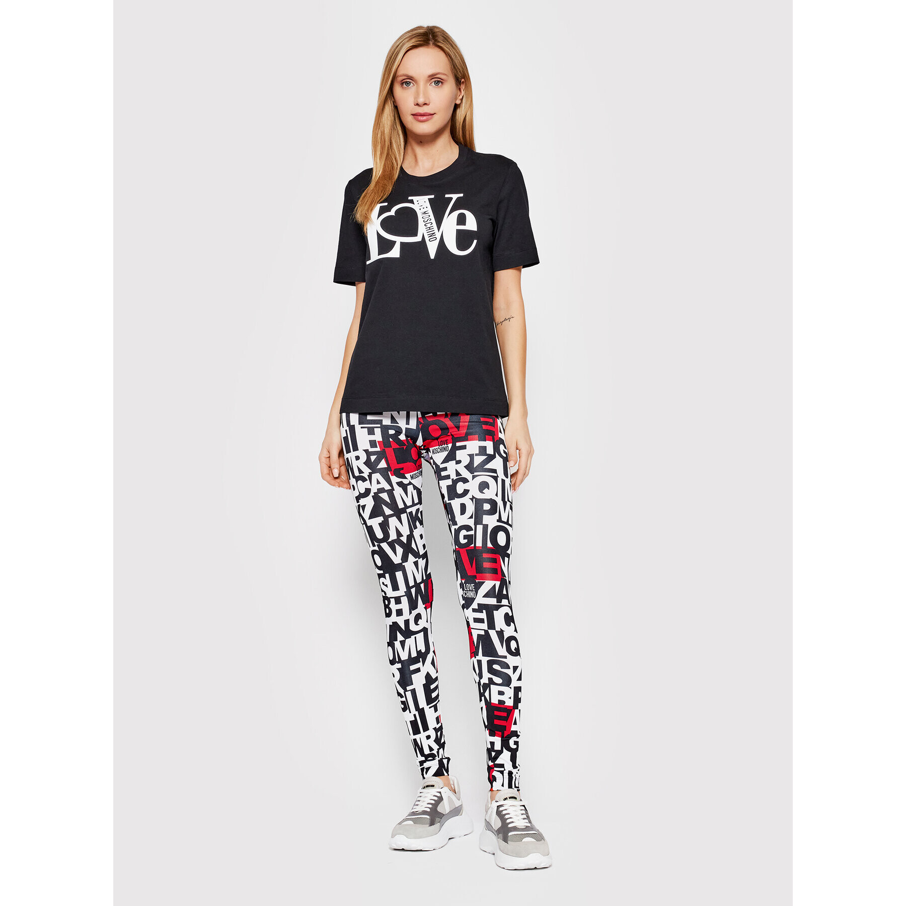 LOVE MOSCHINO Клин W157900E 2332 Бял Slim Fit - Pepit.bg