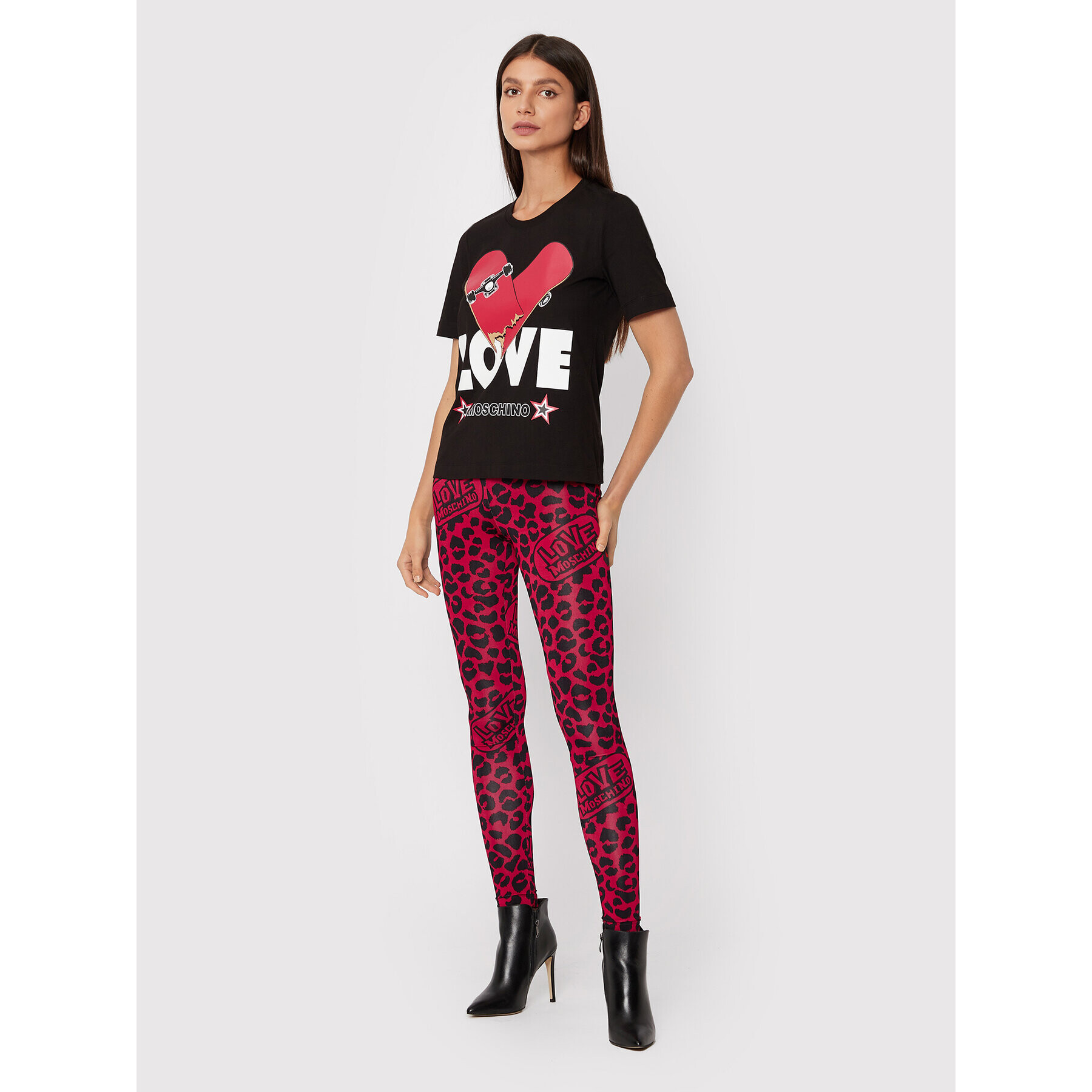 LOVE MOSCHINO Клин W157900E 2380 Червен Slim Fit - Pepit.bg