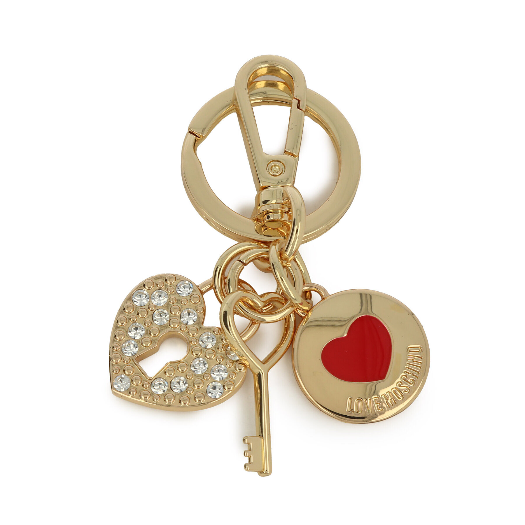 LOVE MOSCHINO Ключодържател JC5451PP4IK2490A Златист - Pepit.bg