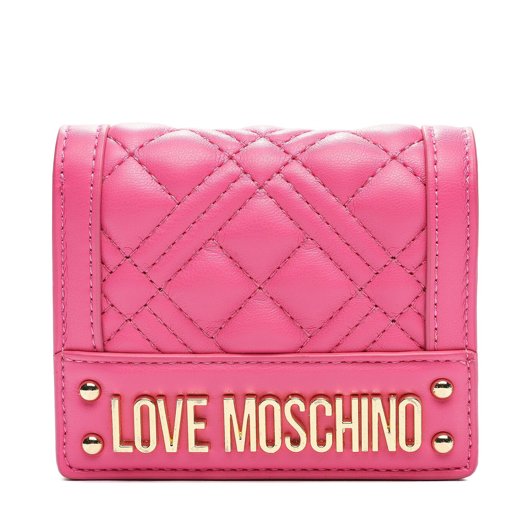 LOVE MOSCHINO Малък дамски портфейл JC5601PP0HLA0604 Розов - Pepit.bg