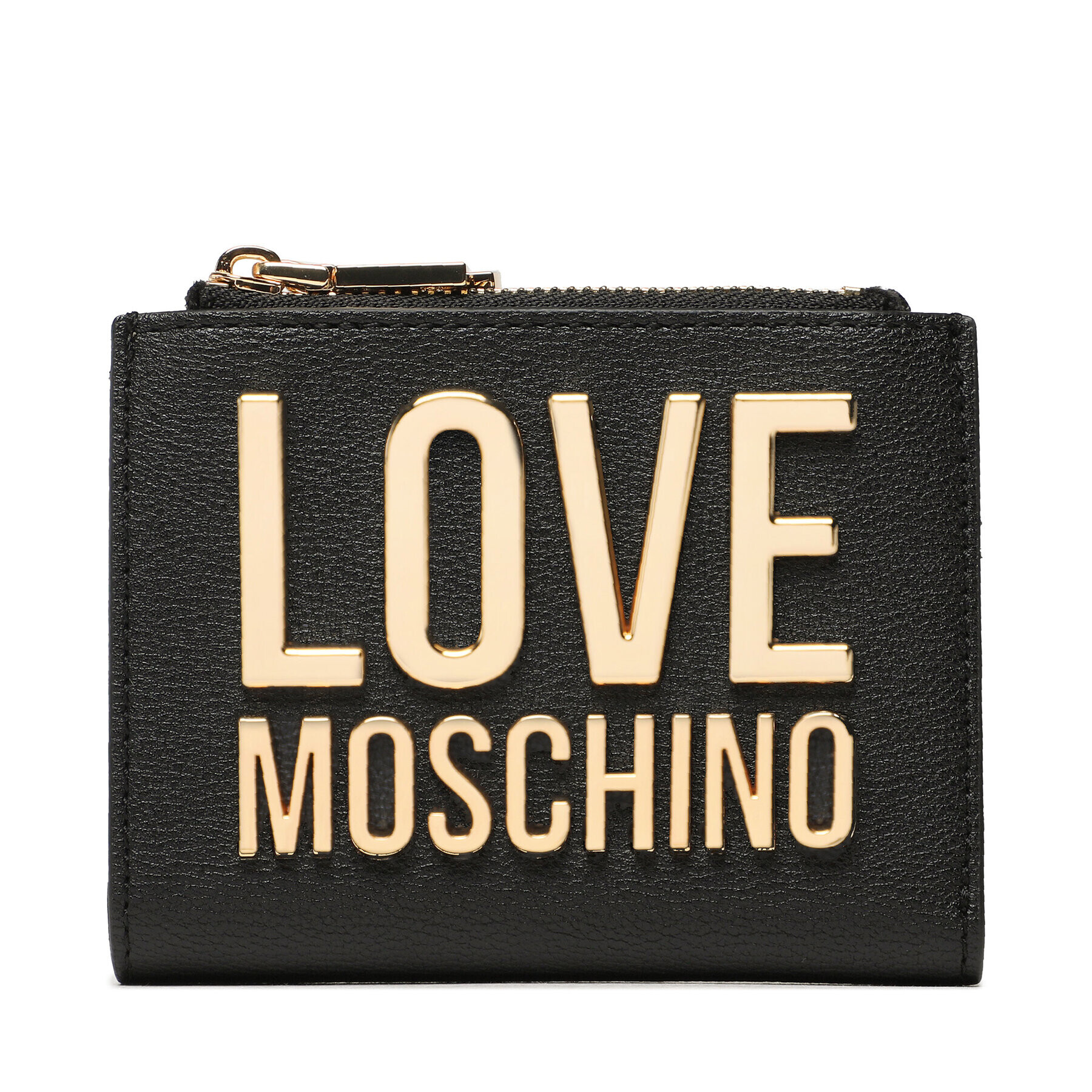 LOVE MOSCHINO Малък дамски портфейл JC5642PP1HLI0000 Черен - Pepit.bg