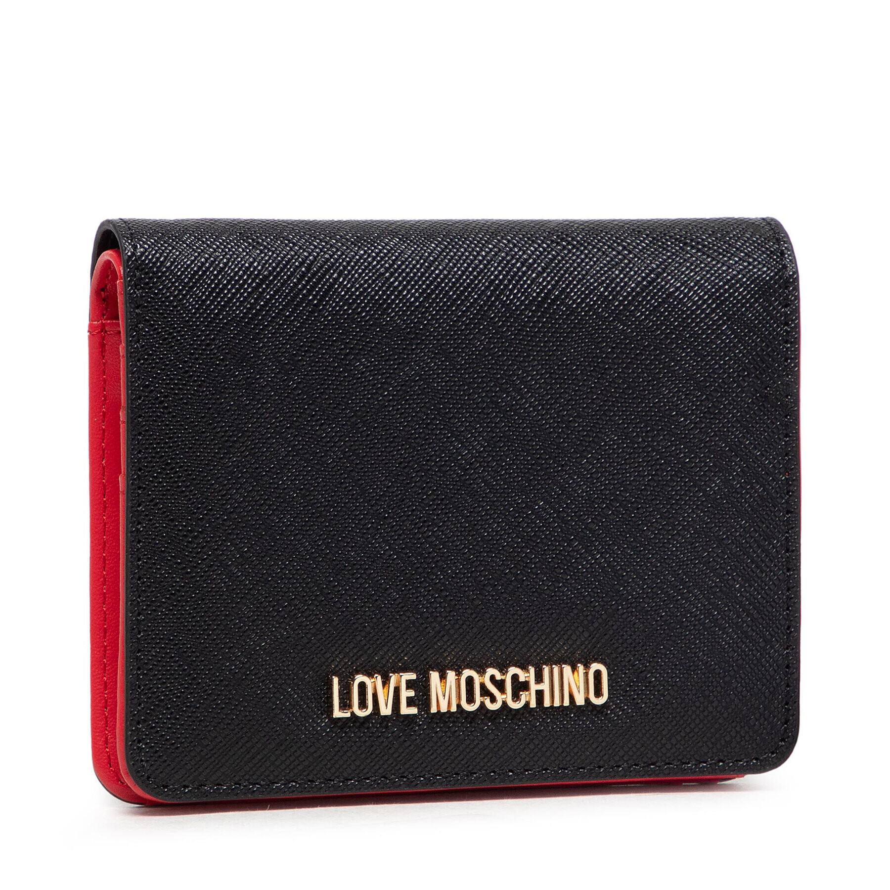 LOVE MOSCHINO Малък дамски портфейл JC5562PP0ALQ0000 Черен - Pepit.bg