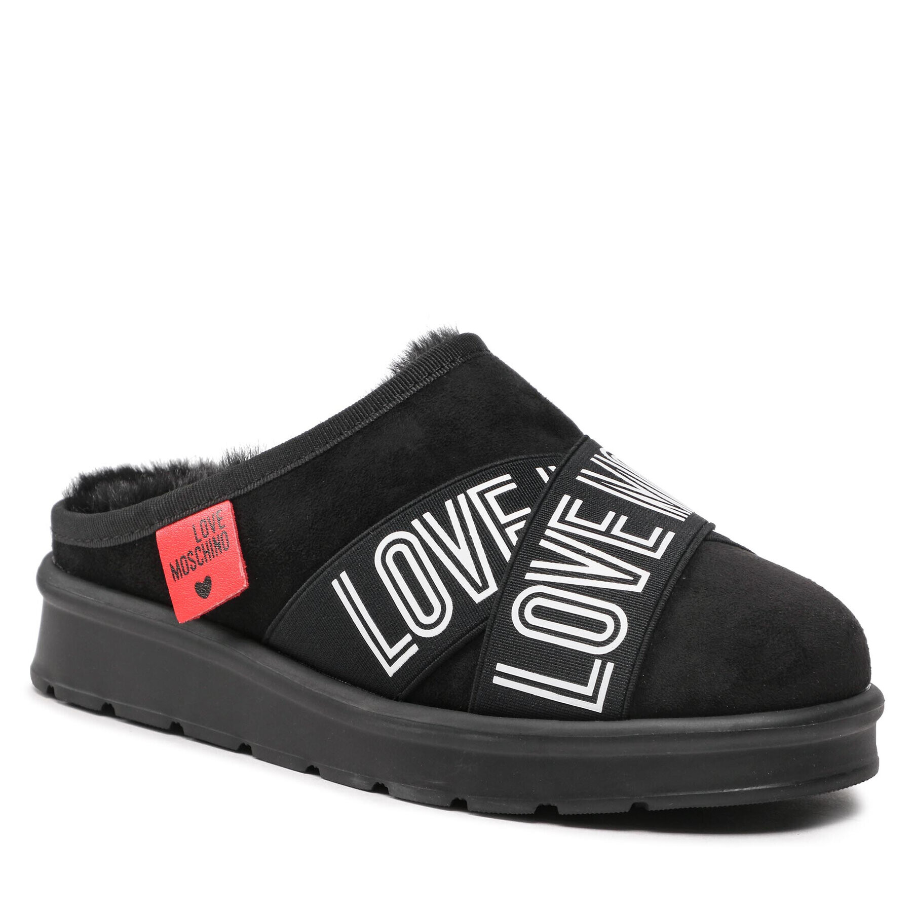 LOVE MOSCHINO Пантофи JA10373H1FJZA00A Черен - Pepit.bg