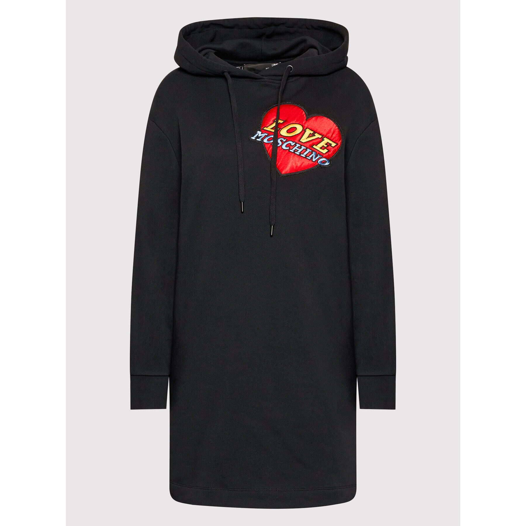 LOVE MOSCHINO Плетена рокля W5B2480M 4055 Черен Regular Fit - Pepit.bg