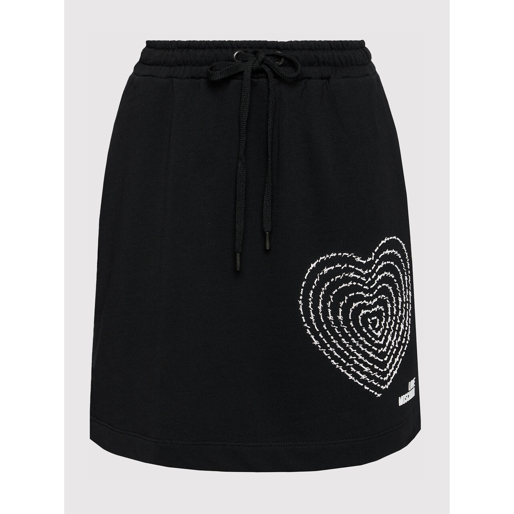 LOVE MOSCHINO Пола тип трапец W155804M 4055 Черен Regular Fit - Pepit.bg
