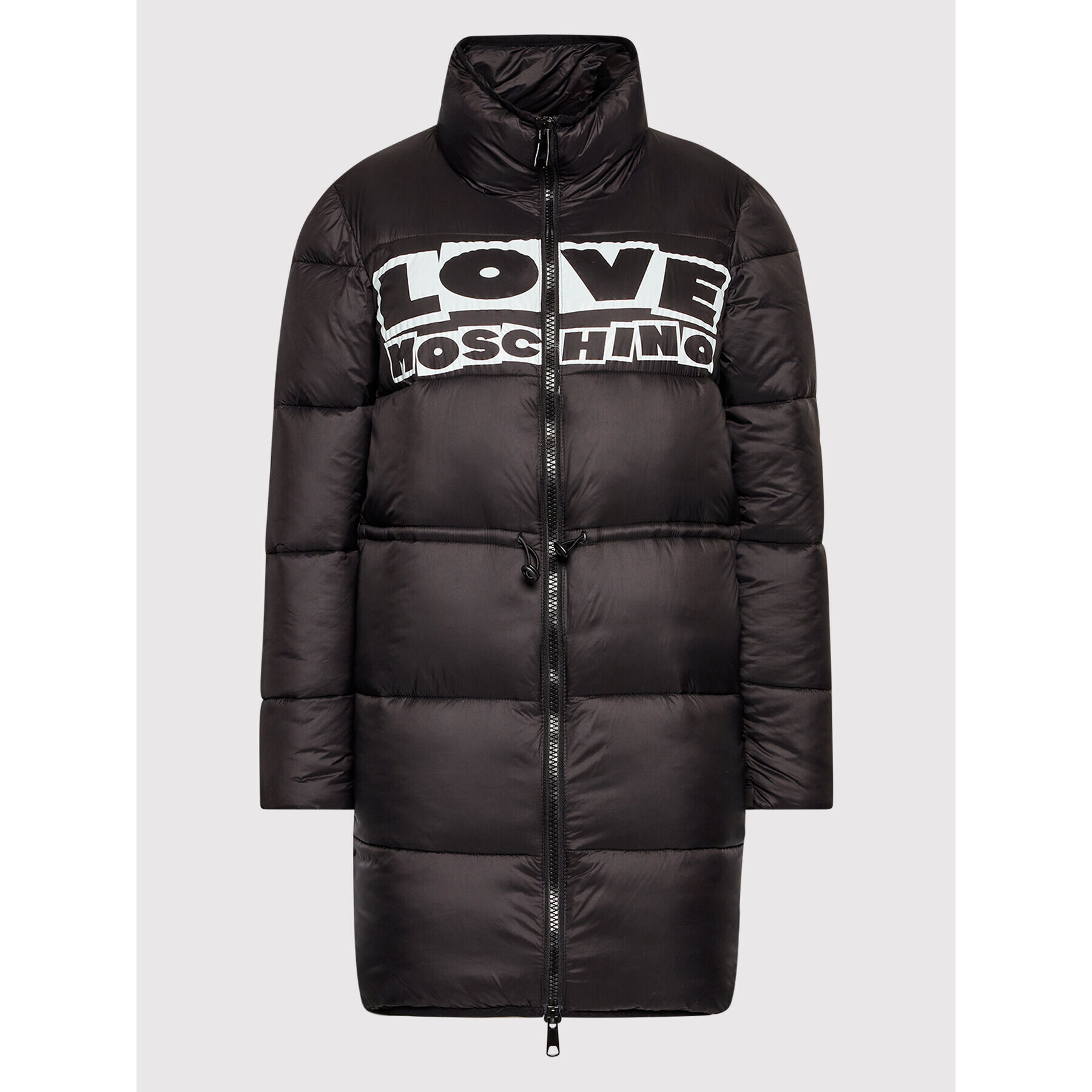 LOVE MOSCHINO Пухено яке WK49002T 363A Черен Regular Fit - Pepit.bg