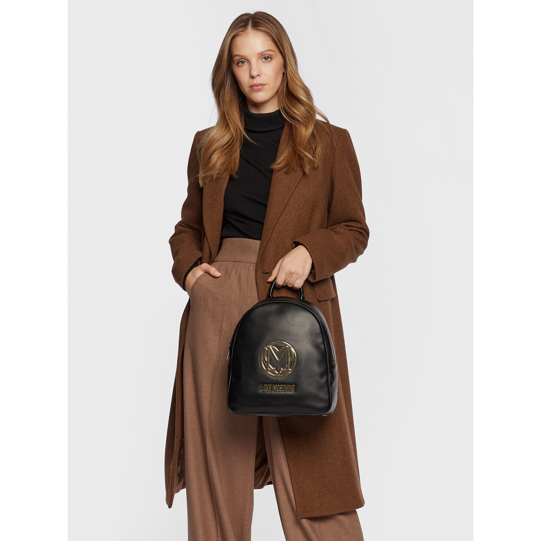 LOVE MOSCHINO Раница JC4035PP1GLD0000 Черен - Pepit.bg