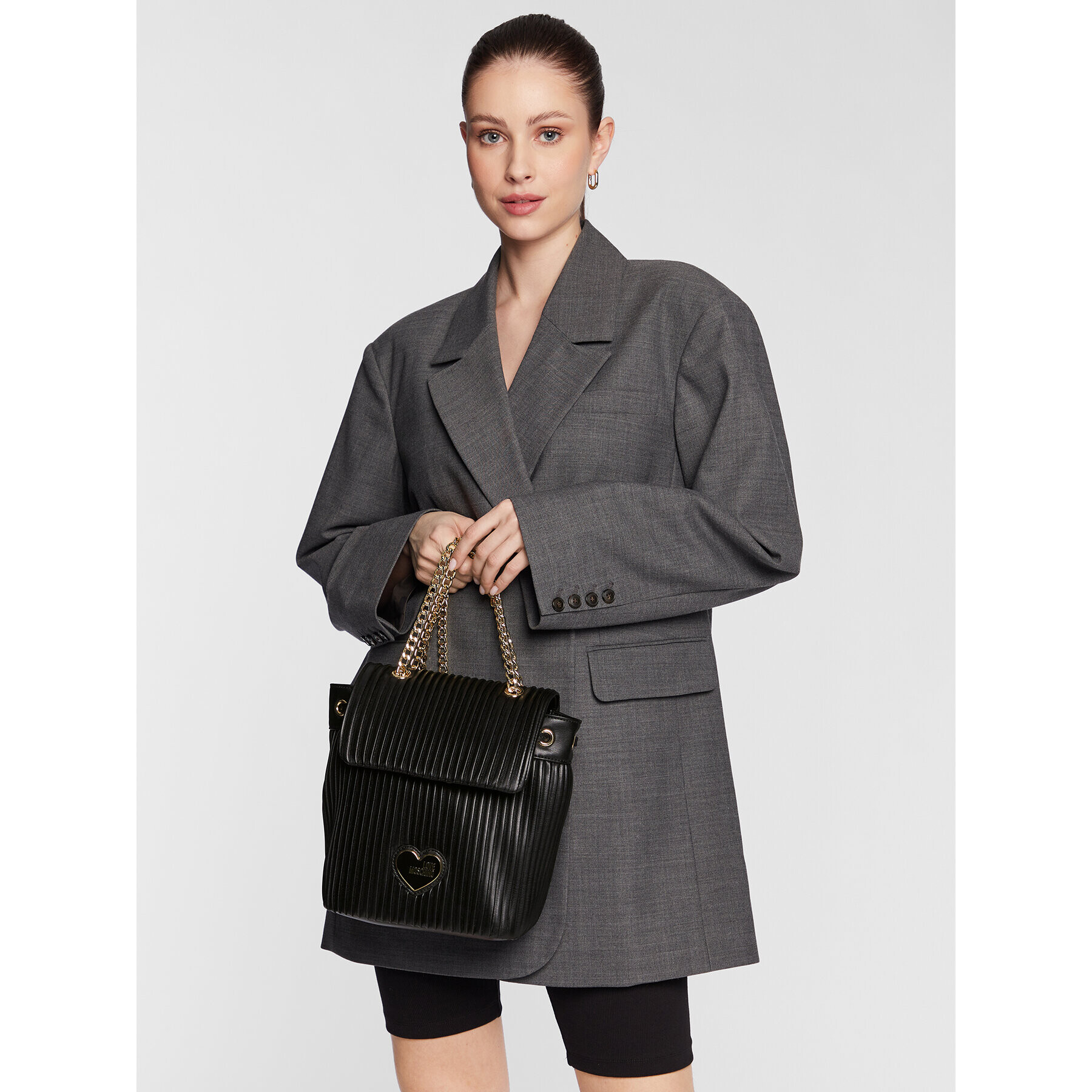 LOVE MOSCHINO Раница JC4046PP1GLA1000 Черен - Pepit.bg