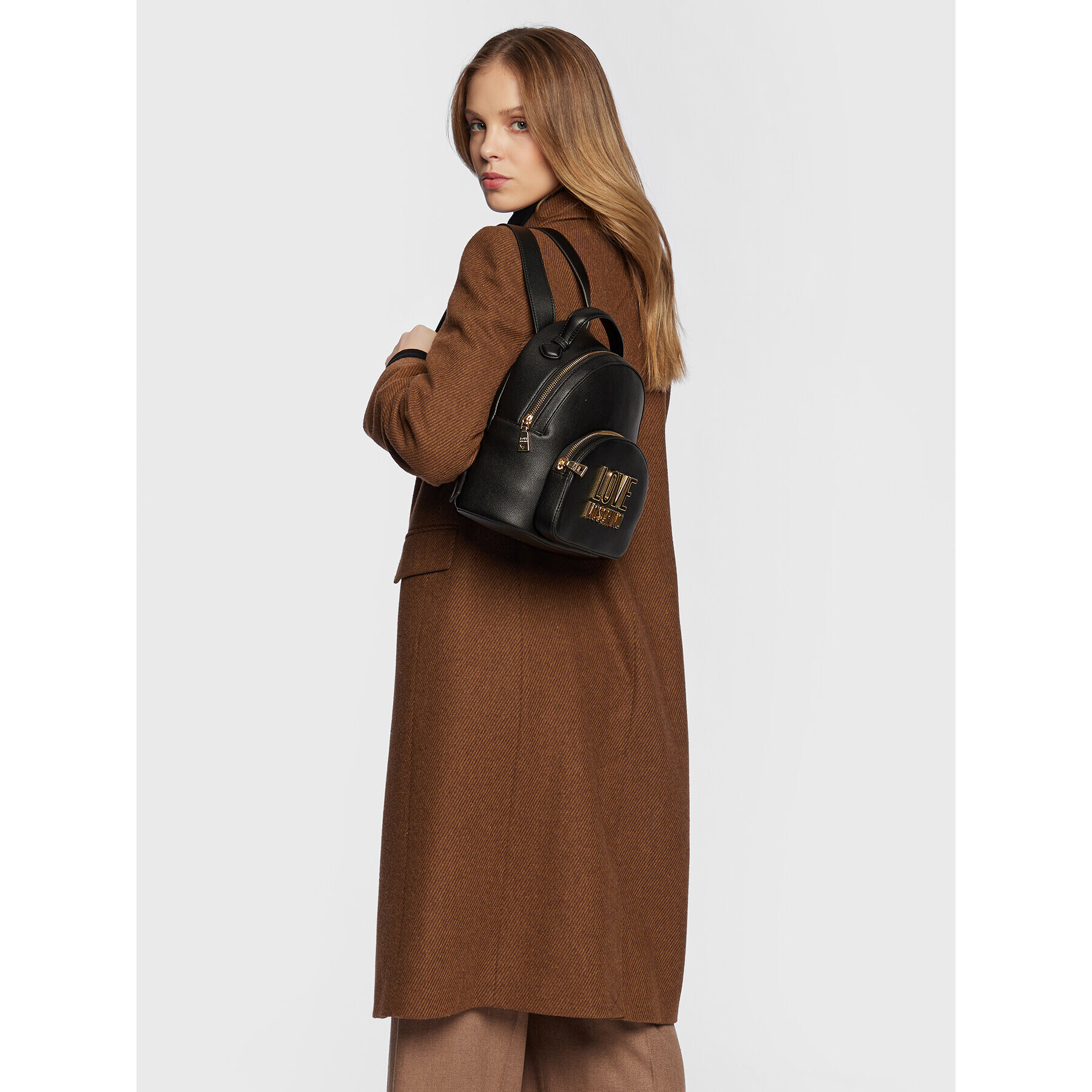 LOVE MOSCHINO Раница JC4105PP1GLI0000 Черен - Pepit.bg