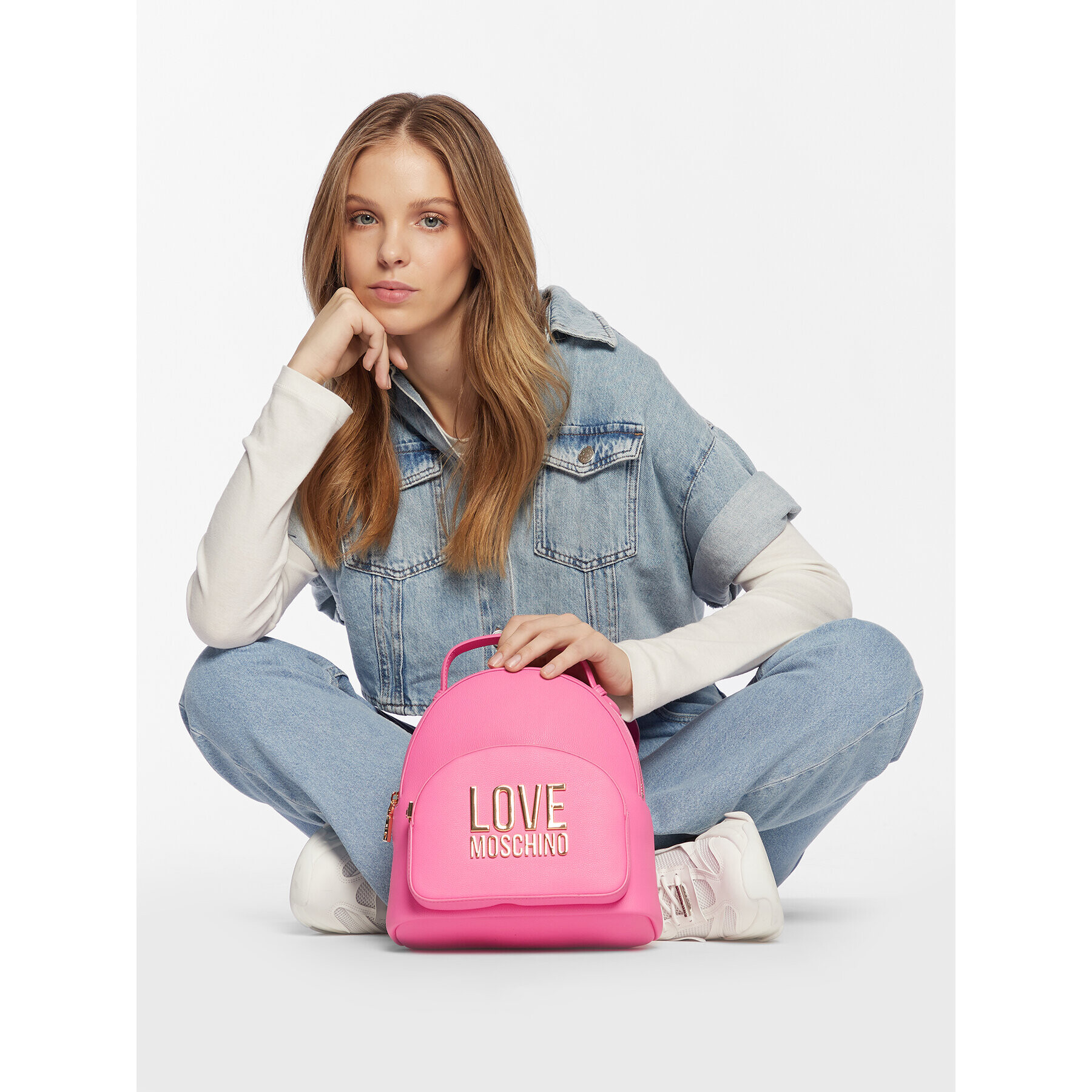 LOVE MOSCHINO Раница JC4105PP1GLI0630 Розов - Pepit.bg