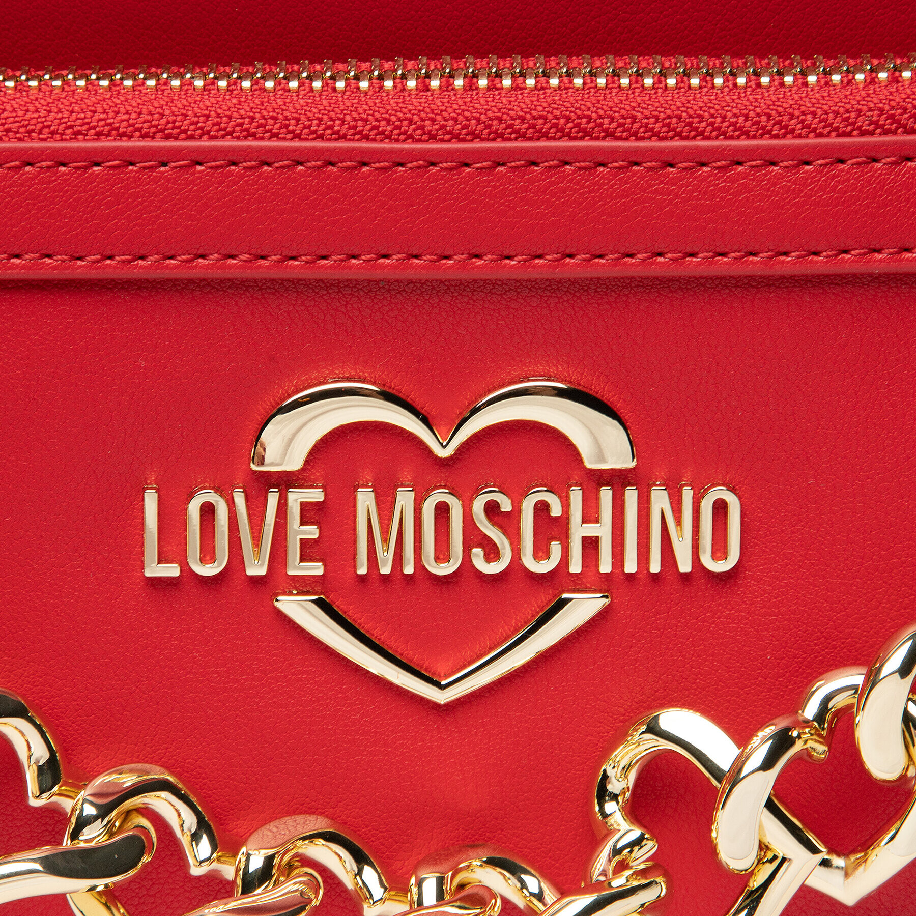 LOVE MOSCHINO Раница JC4194PP1FLK0500 Червен - Pepit.bg