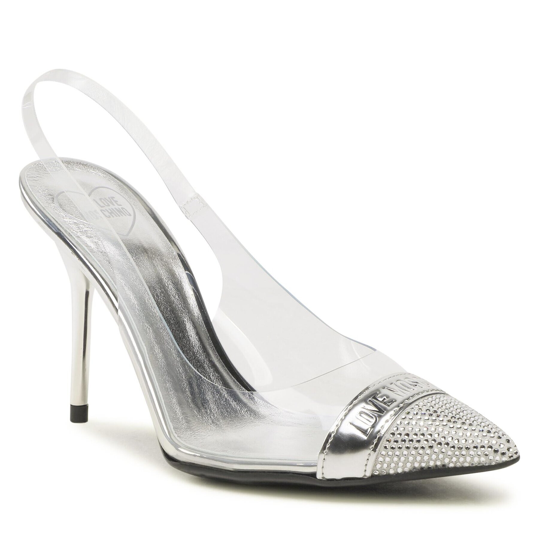 LOVE MOSCHINO Сандали JA10129G1GIRB99A Прозрачен - Pepit.bg