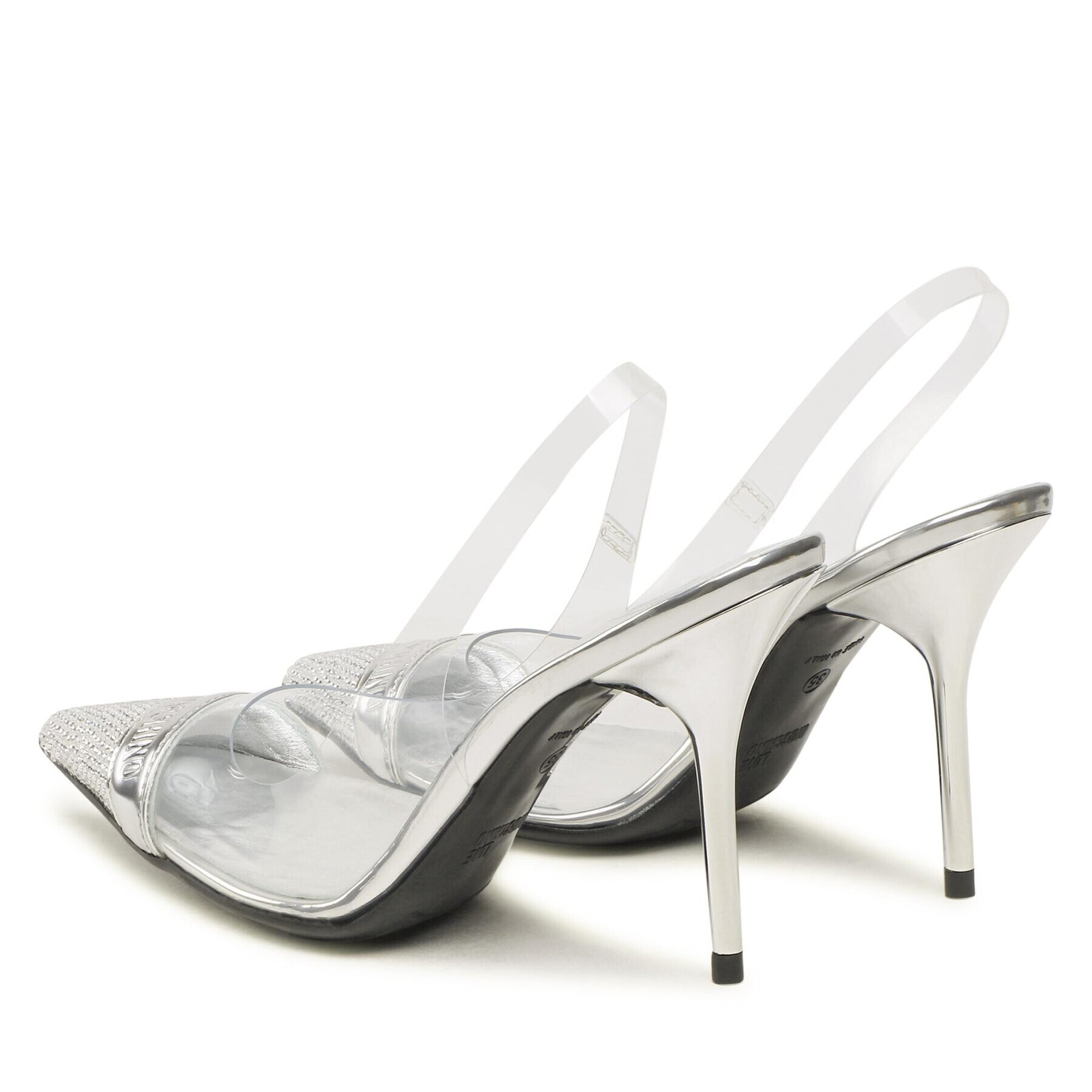 LOVE MOSCHINO Сандали JA10129G1GIRB99A Прозрачен - Pepit.bg