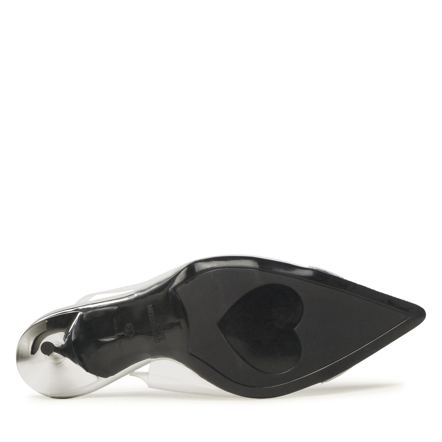 LOVE MOSCHINO Сандали JA10129G1GIRB99A Прозрачен - Pepit.bg