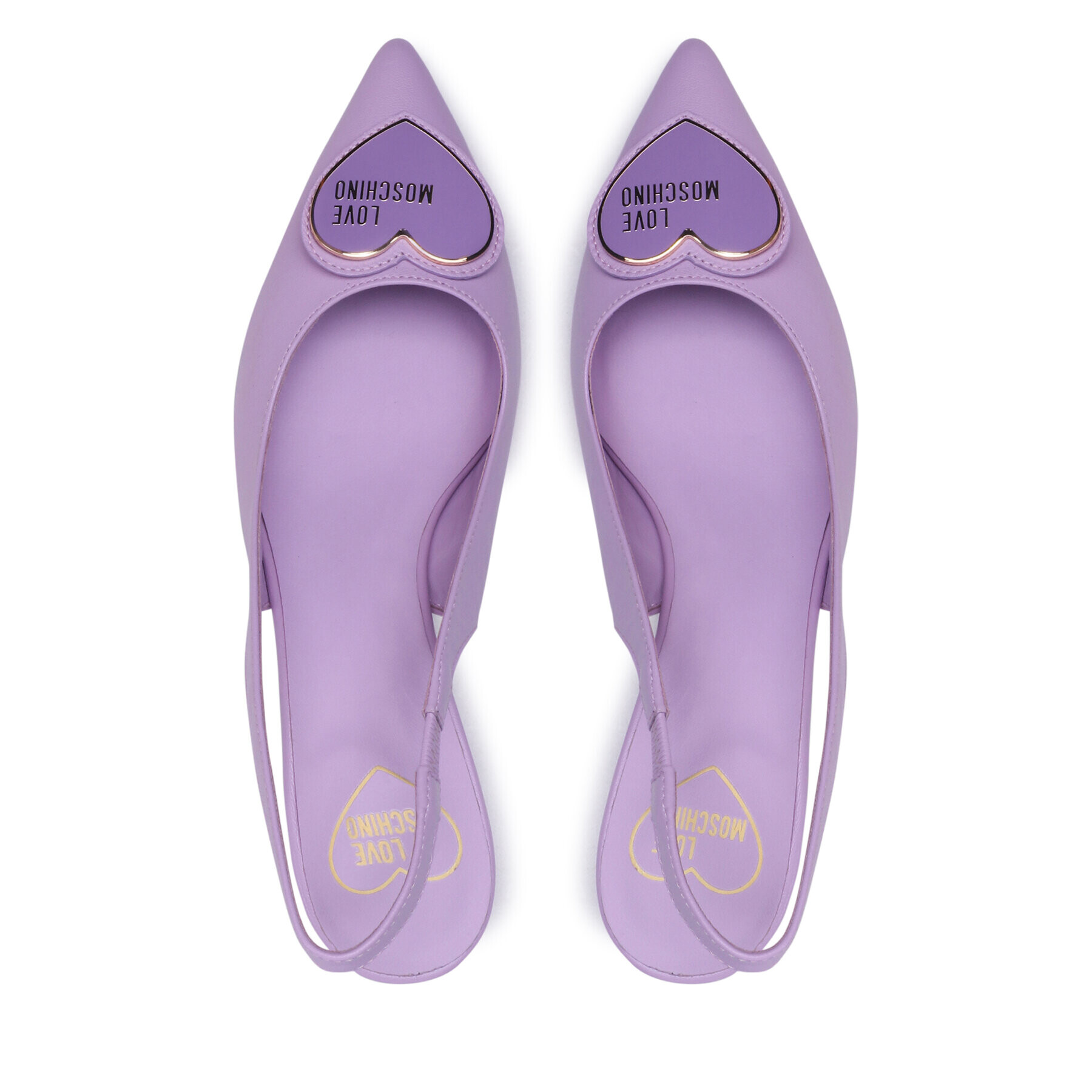 LOVE MOSCHINO Сандали JA10197G1GIE0651 Виолетов - Pepit.bg