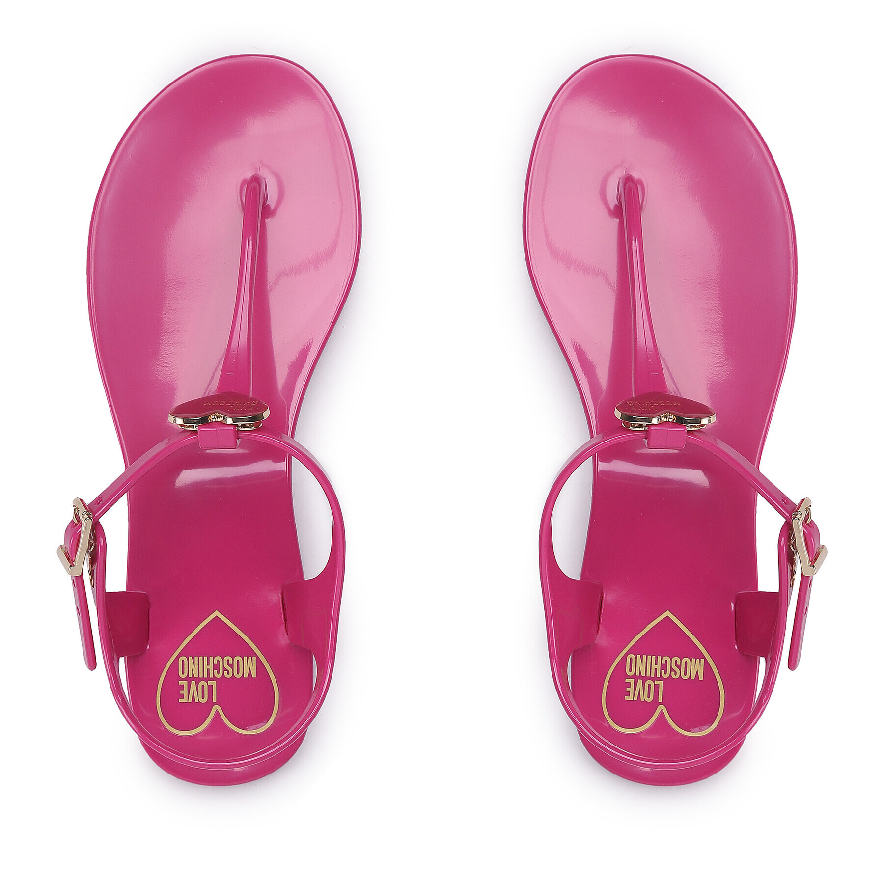 LOVE MOSCHINO Сандали JA16011G1GI37604 Розов - Pepit.bg