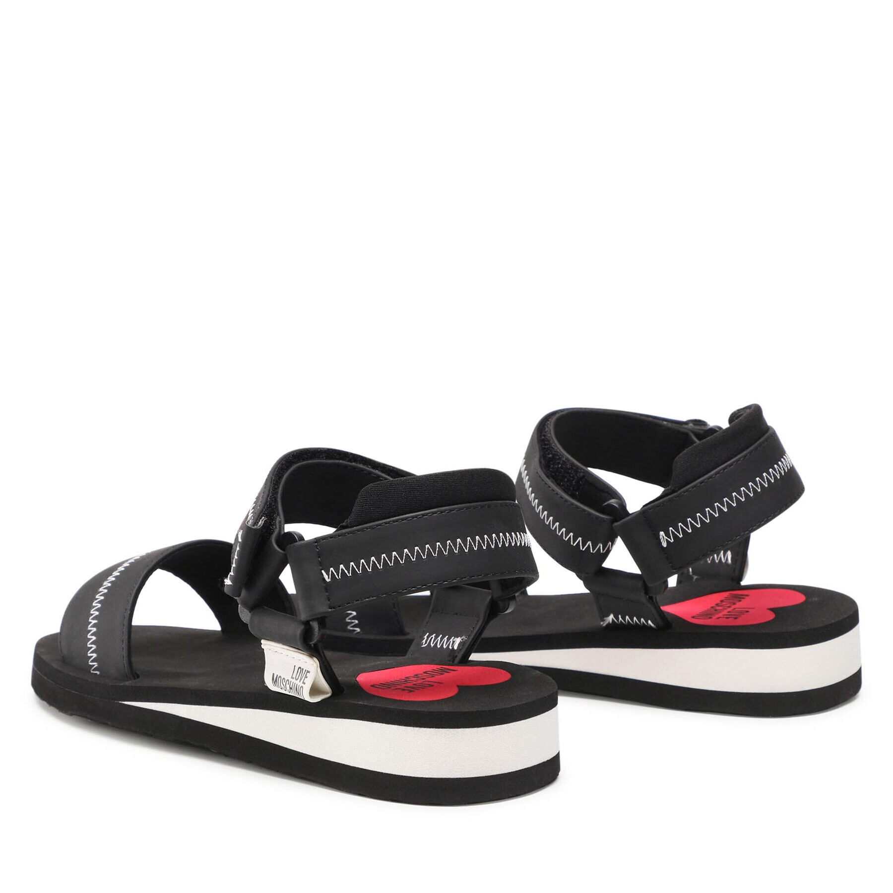 LOVE MOSCHINO Сандали JA16013G1EI20000 Черен - Pepit.bg