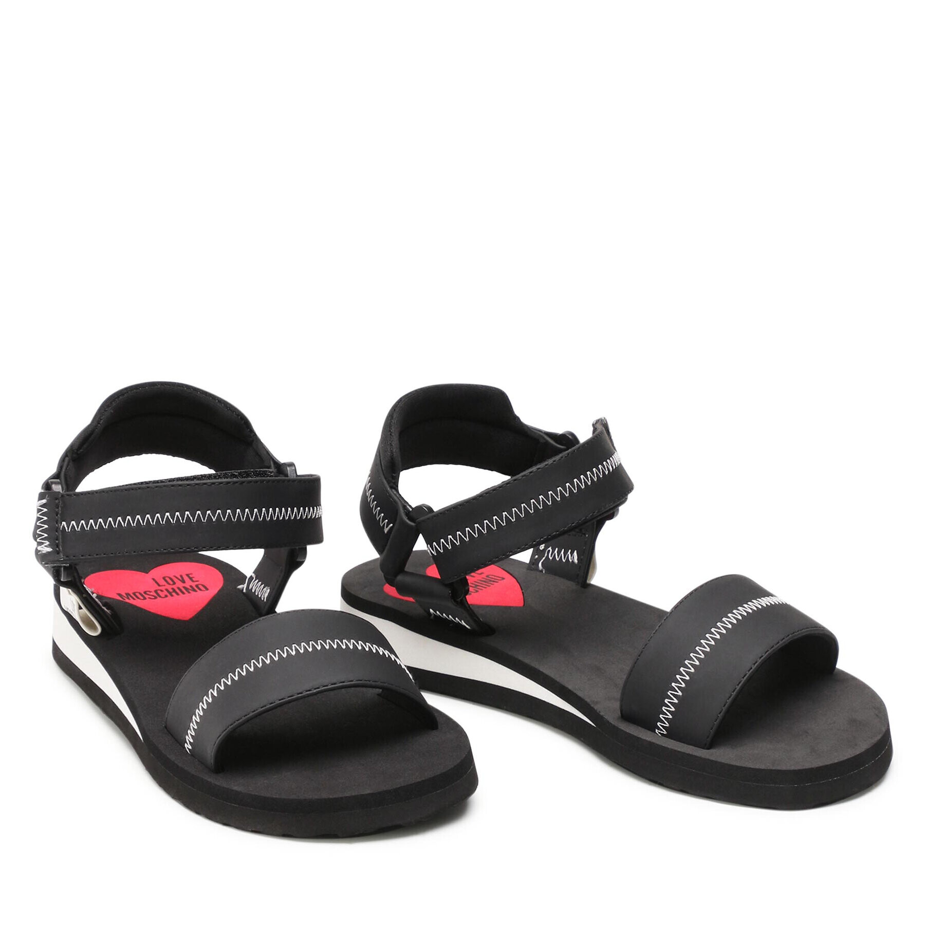 LOVE MOSCHINO Сандали JA16013G1EI20000 Черен - Pepit.bg