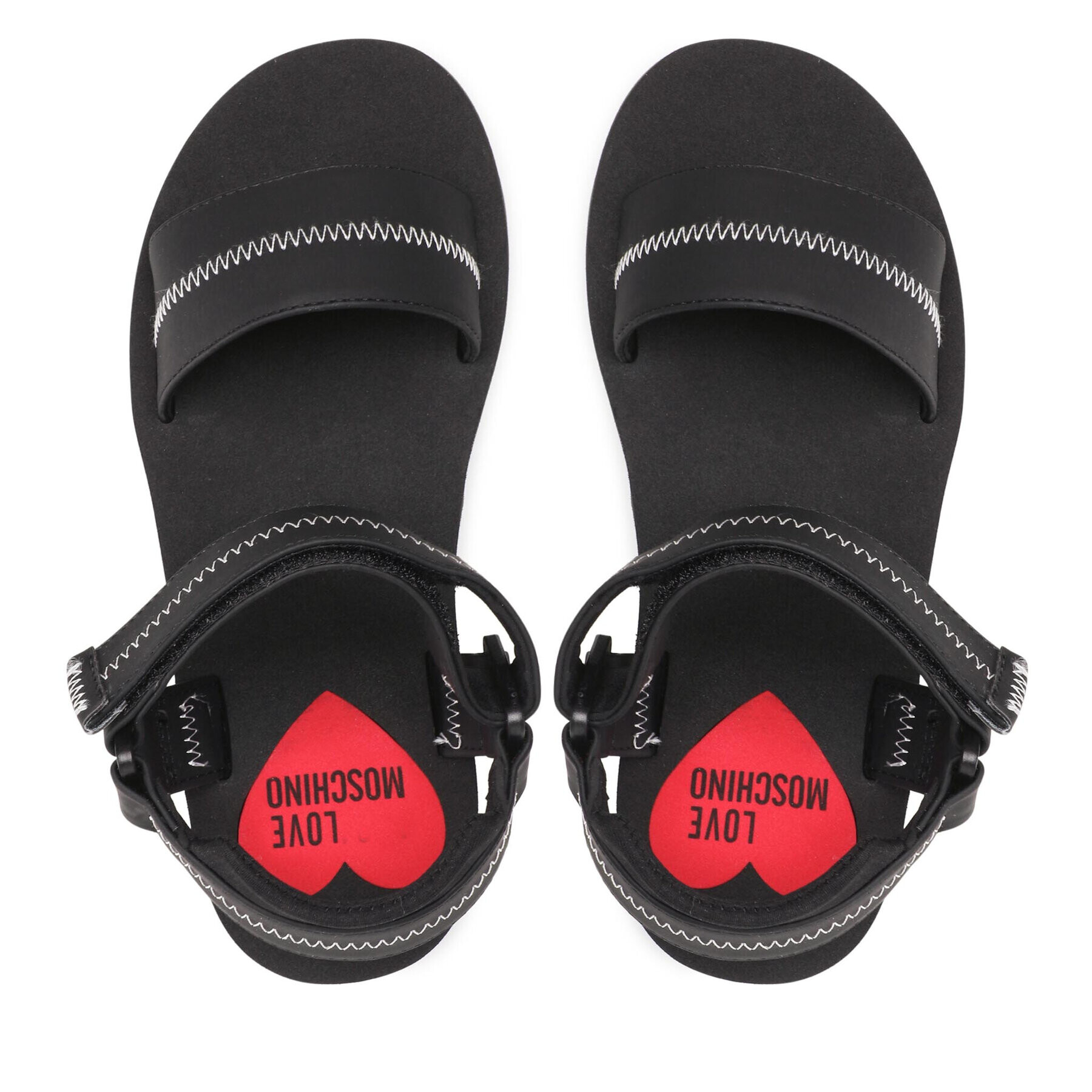 LOVE MOSCHINO Сандали JA16013G1EI20000 Черен - Pepit.bg