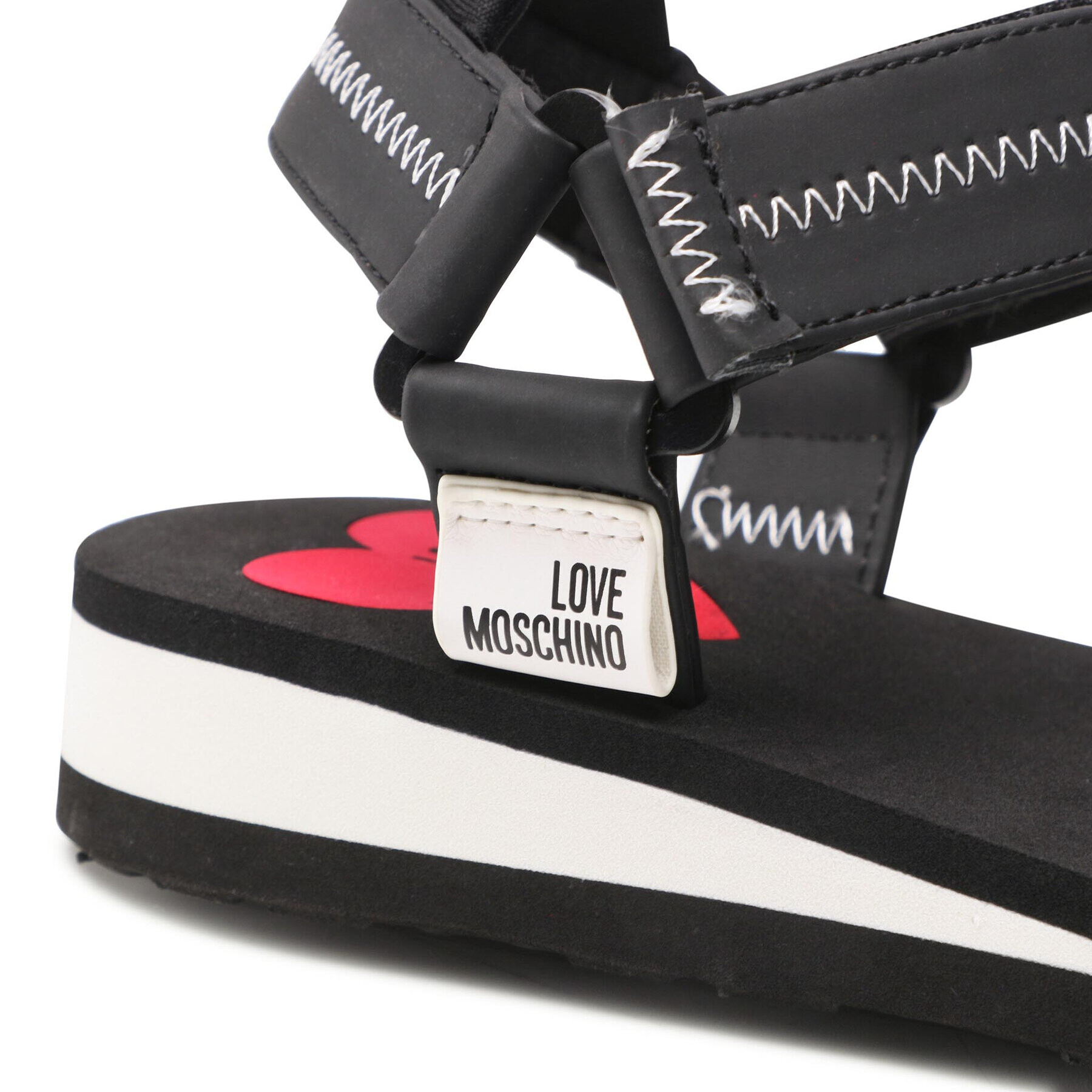 LOVE MOSCHINO Сандали JA16013G1EI20000 Черен - Pepit.bg