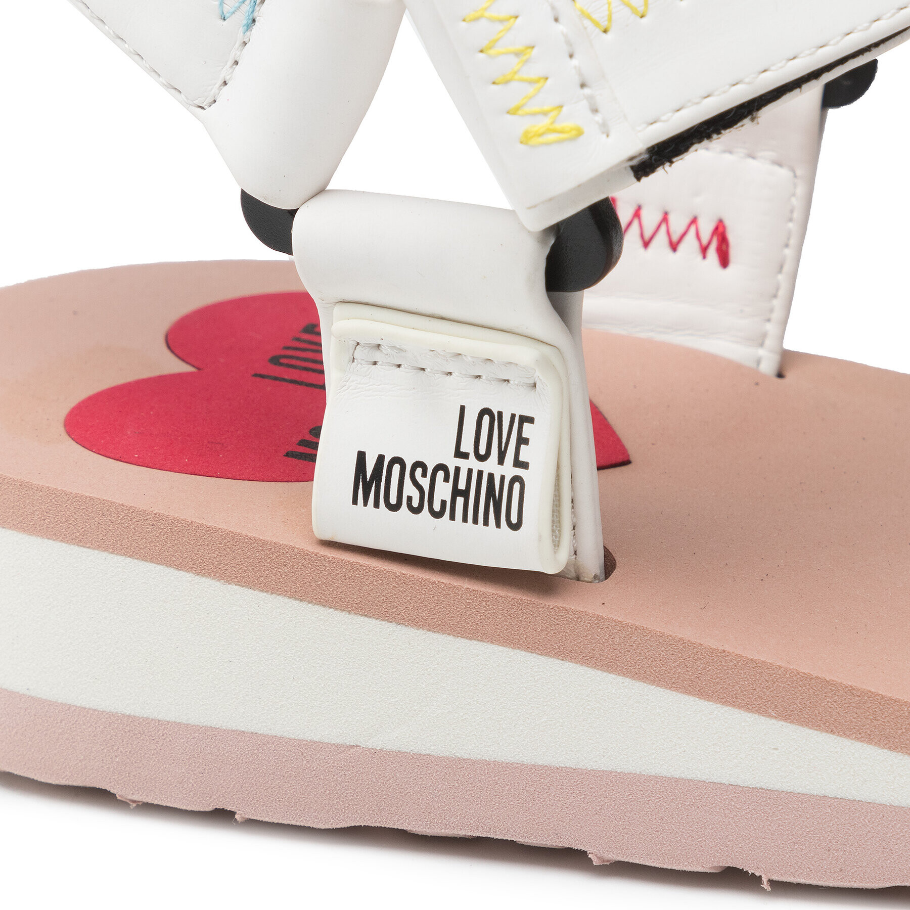 LOVE MOSCHINO Сандали JA16013G1EI2010A Бял - Pepit.bg