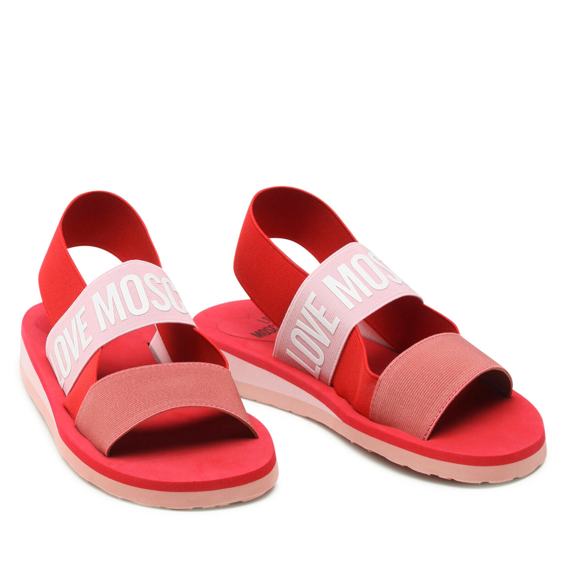 LOVE MOSCHINO Сандали JA16033G0EJN460A Червен - Pepit.bg
