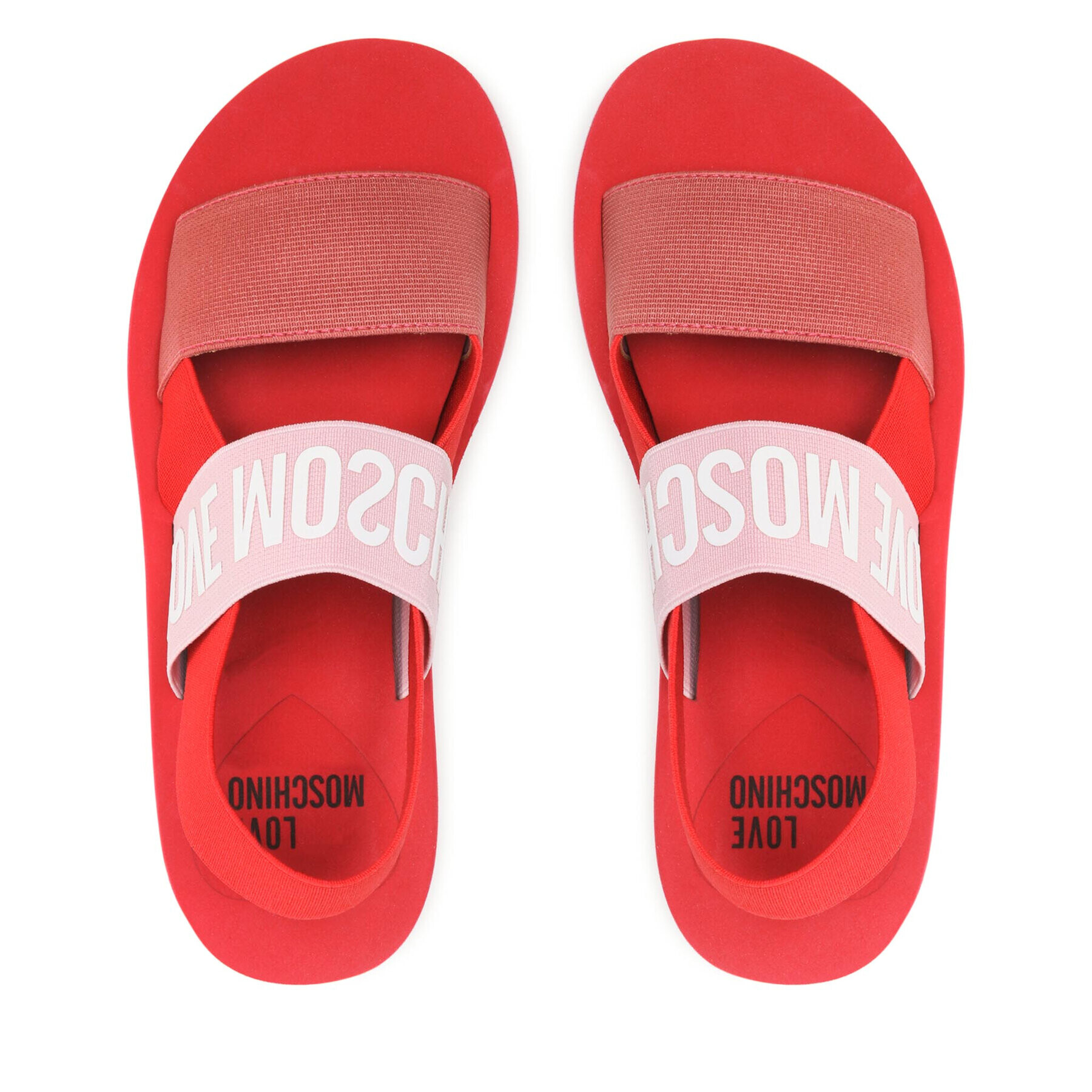 LOVE MOSCHINO Сандали JA16033G0EJN460A Червен - Pepit.bg