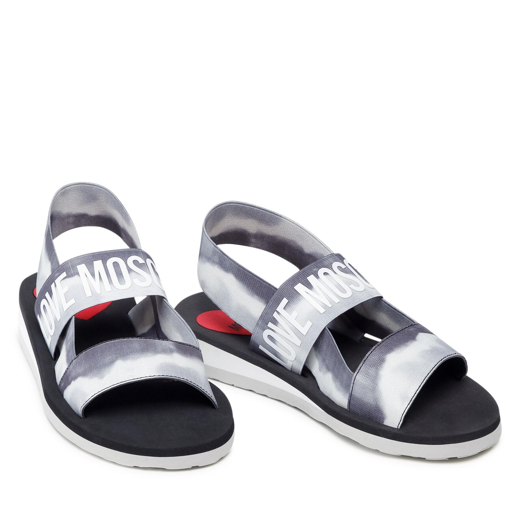 LOVE MOSCHINO Сандали JA16033G0EJN500A Сив - Pepit.bg